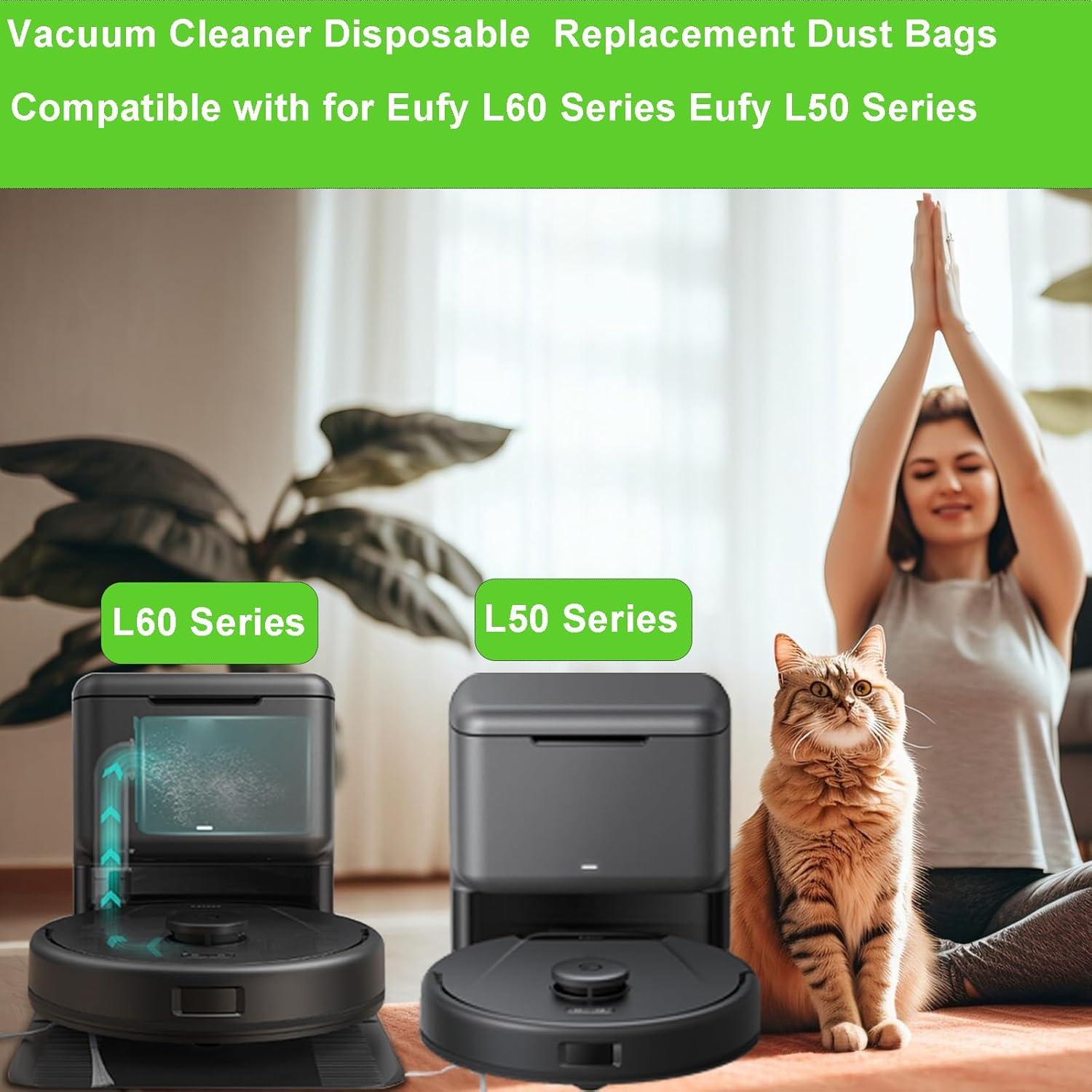 14 Bolsas de Reemplazo BUXEBUX para Eufy L60 / L50 - Desechables