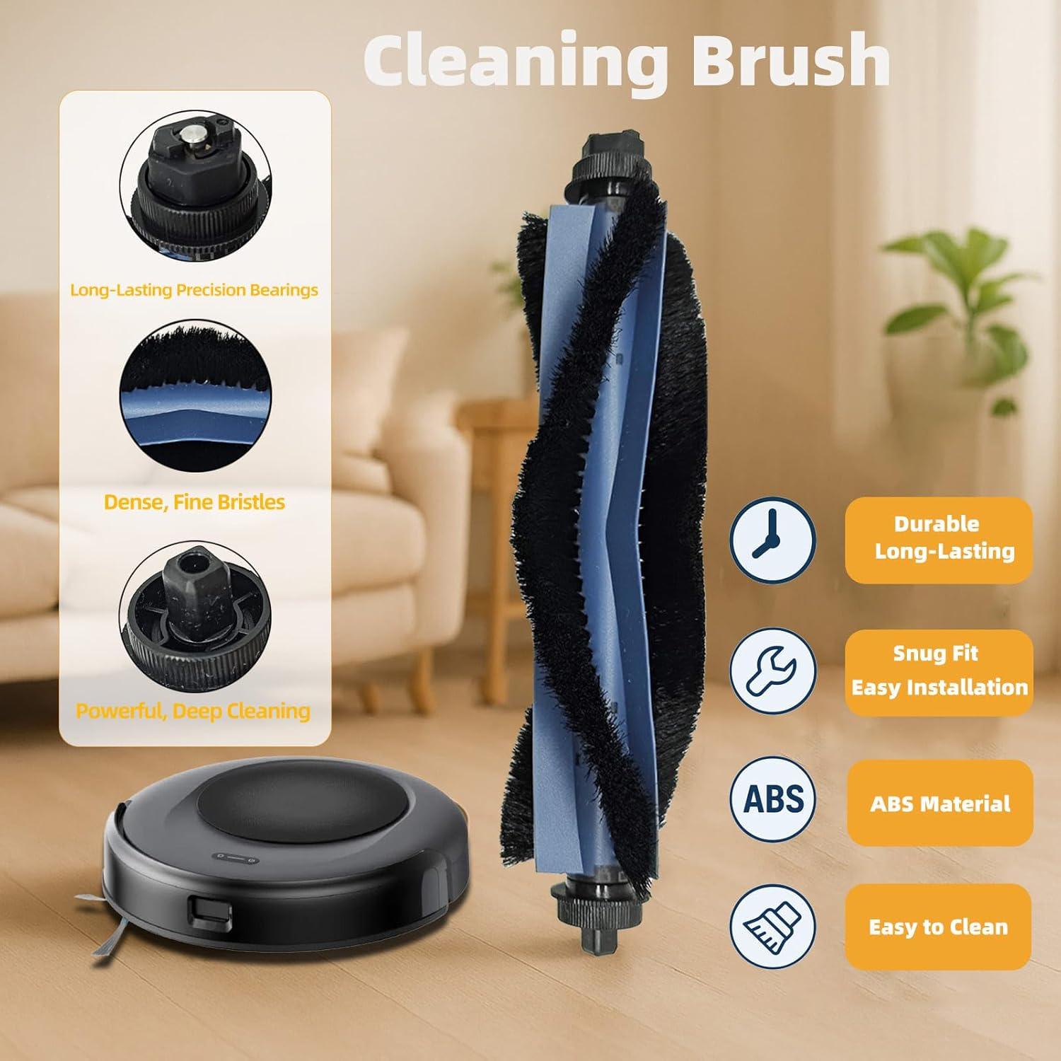 Accesorios de Reemplazo YUJINRU para eufy C20 - 1 Cepillo, 6 Filtros HEPA