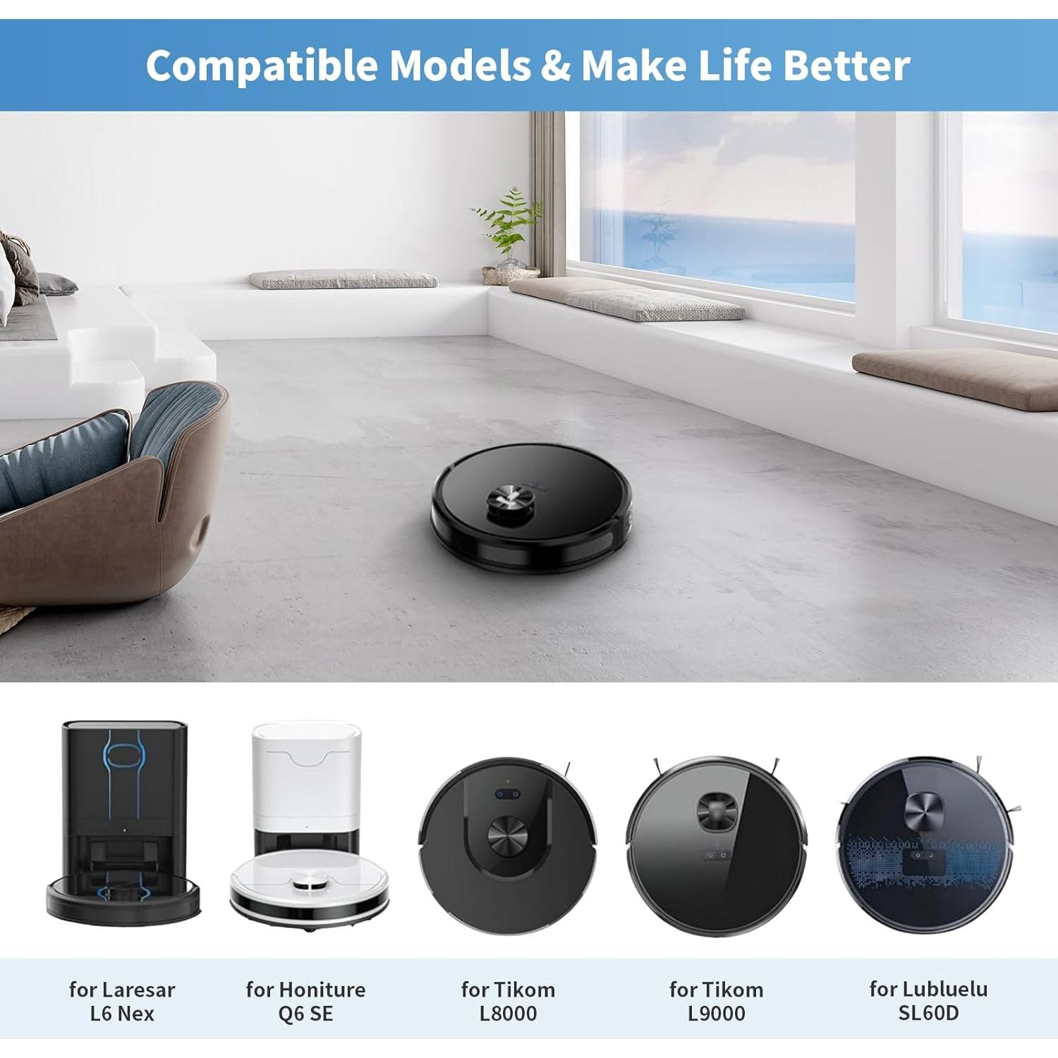 Paquete de Repuesto antePow para Aspiradoras Robot L9000