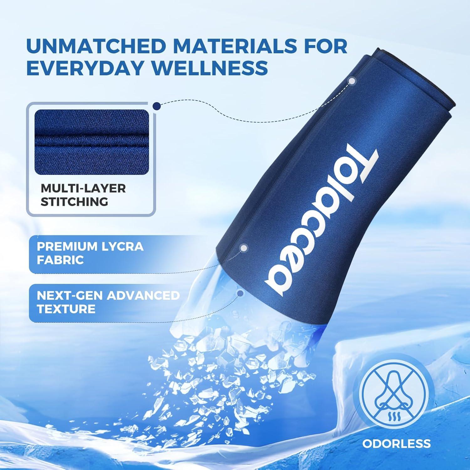 Paquete de Hielo Flexible Tolaccea X-Large para Lesiones