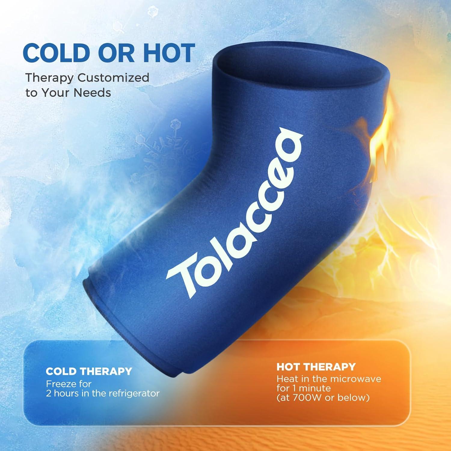 Paquete de Hielo Flexible Tolaccea X-Large para Lesiones