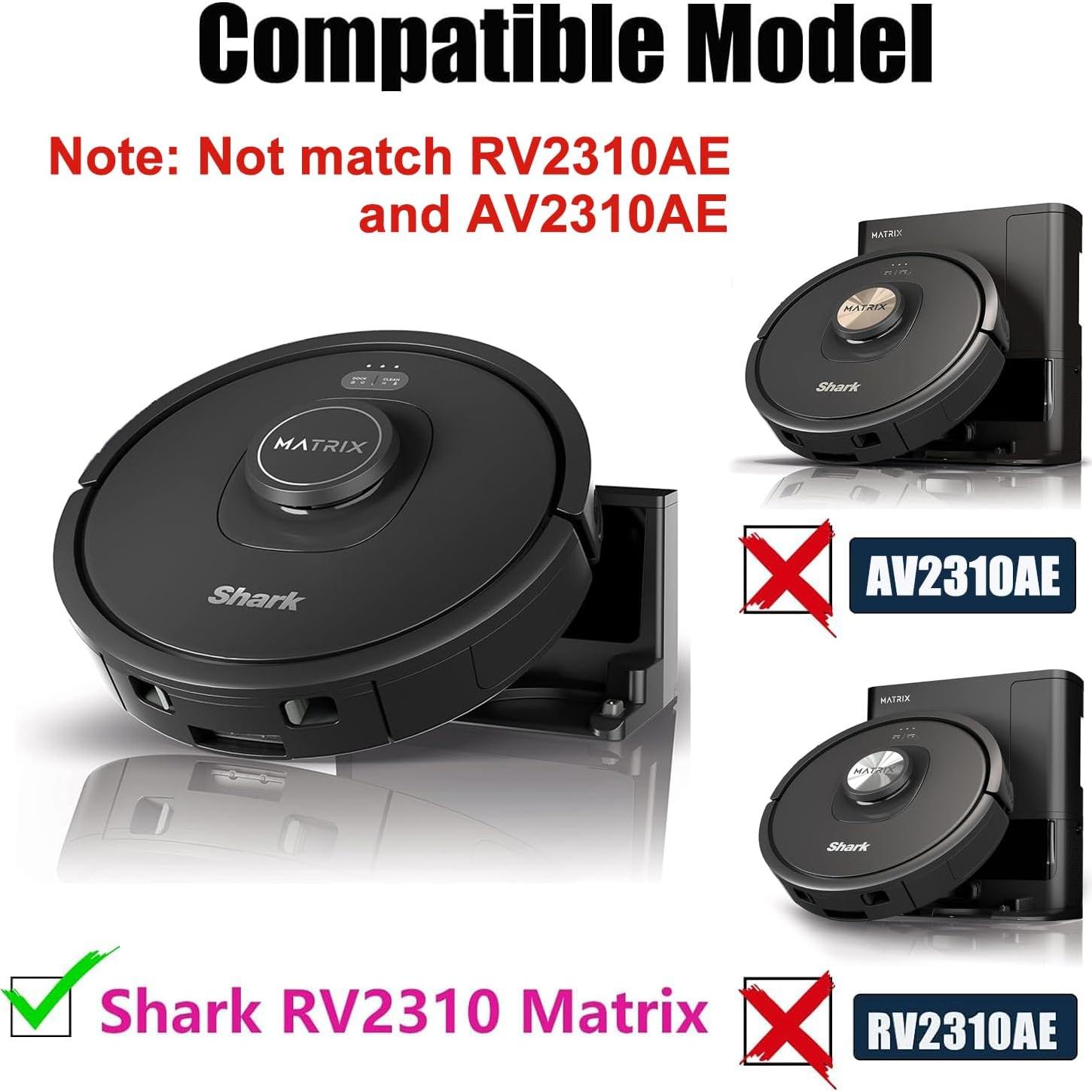 4 Filtros HEPA Moupaa para Aspiradora Robot Shark RV2310 Matrix