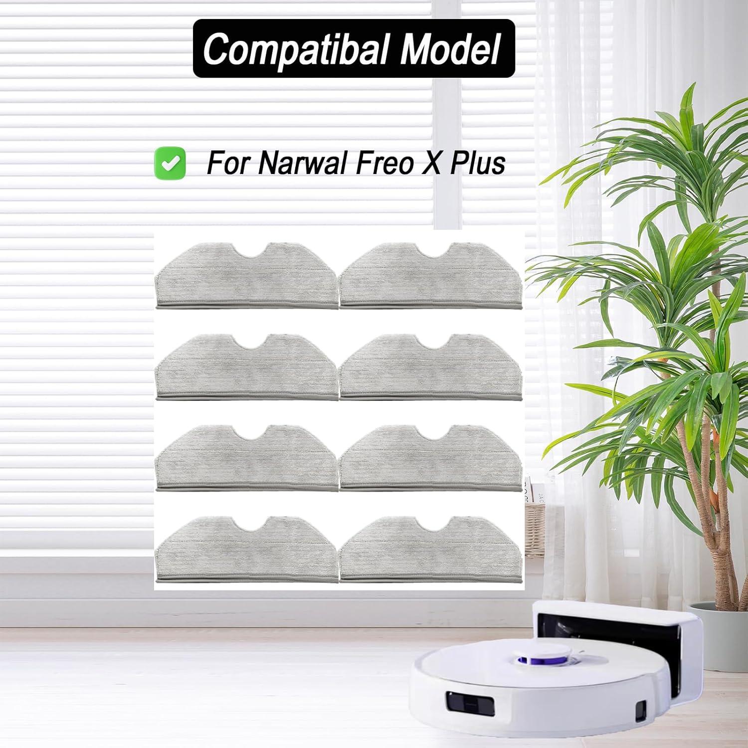 Pad de Mopa Microfibra Freo X Plus - 8 Piezas Lavables