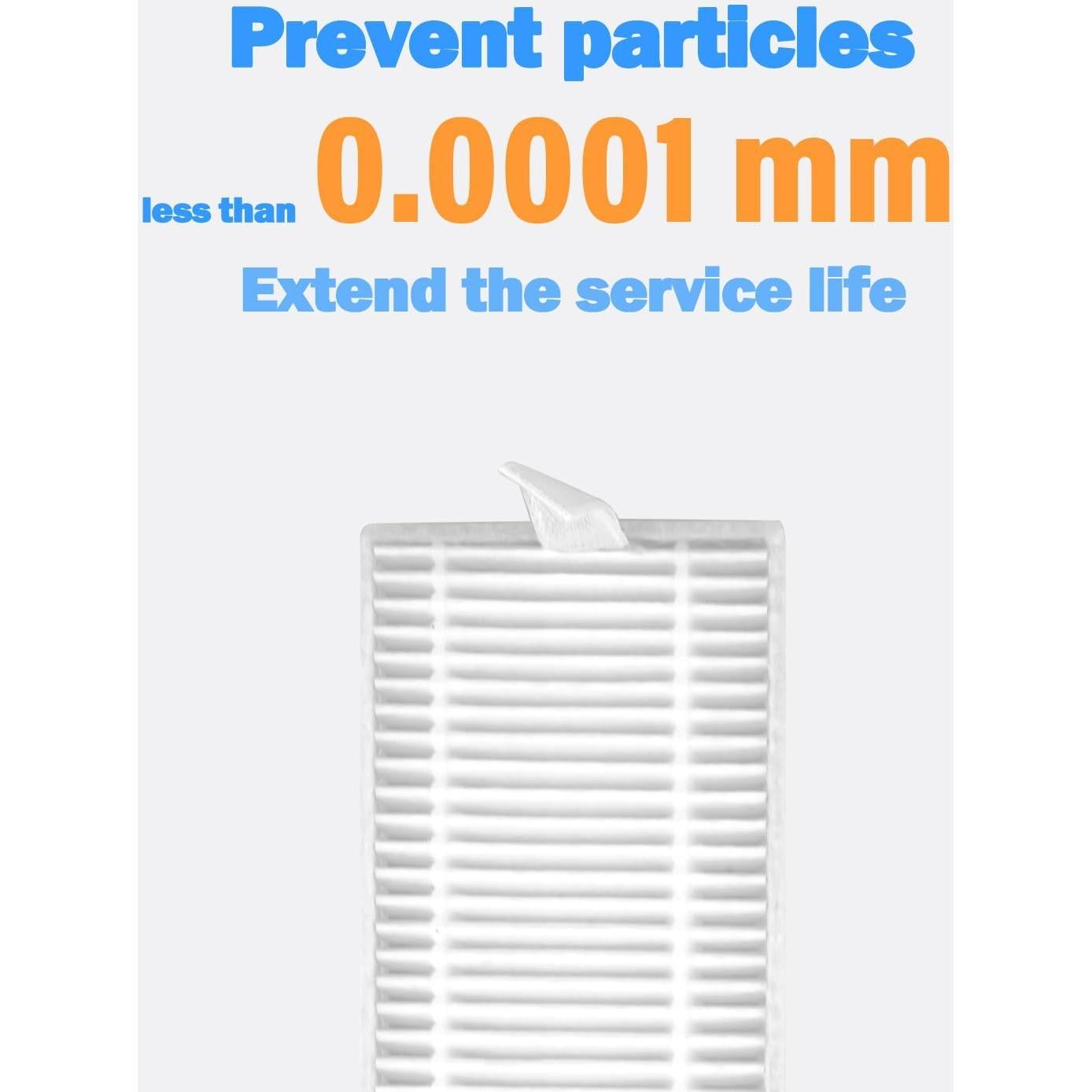 Kit de Repuesto BBT BAMBOOST para Aspiradora Robot BG550 Pro - 8 Piezas