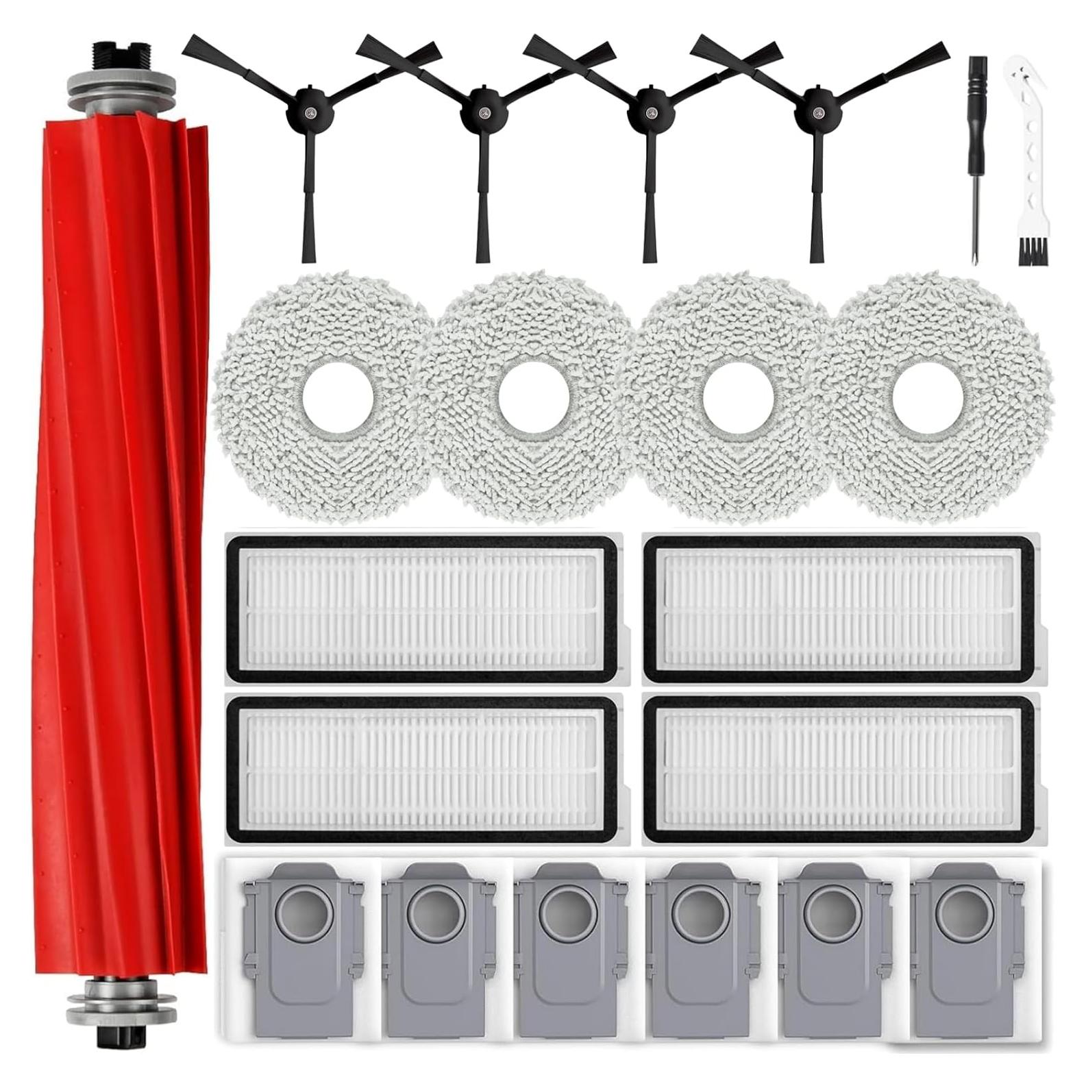 Kit de Accesorios para Aspiradora Robot Sonecesiya Qrevo S/Qrevo Pro 21 Piezas