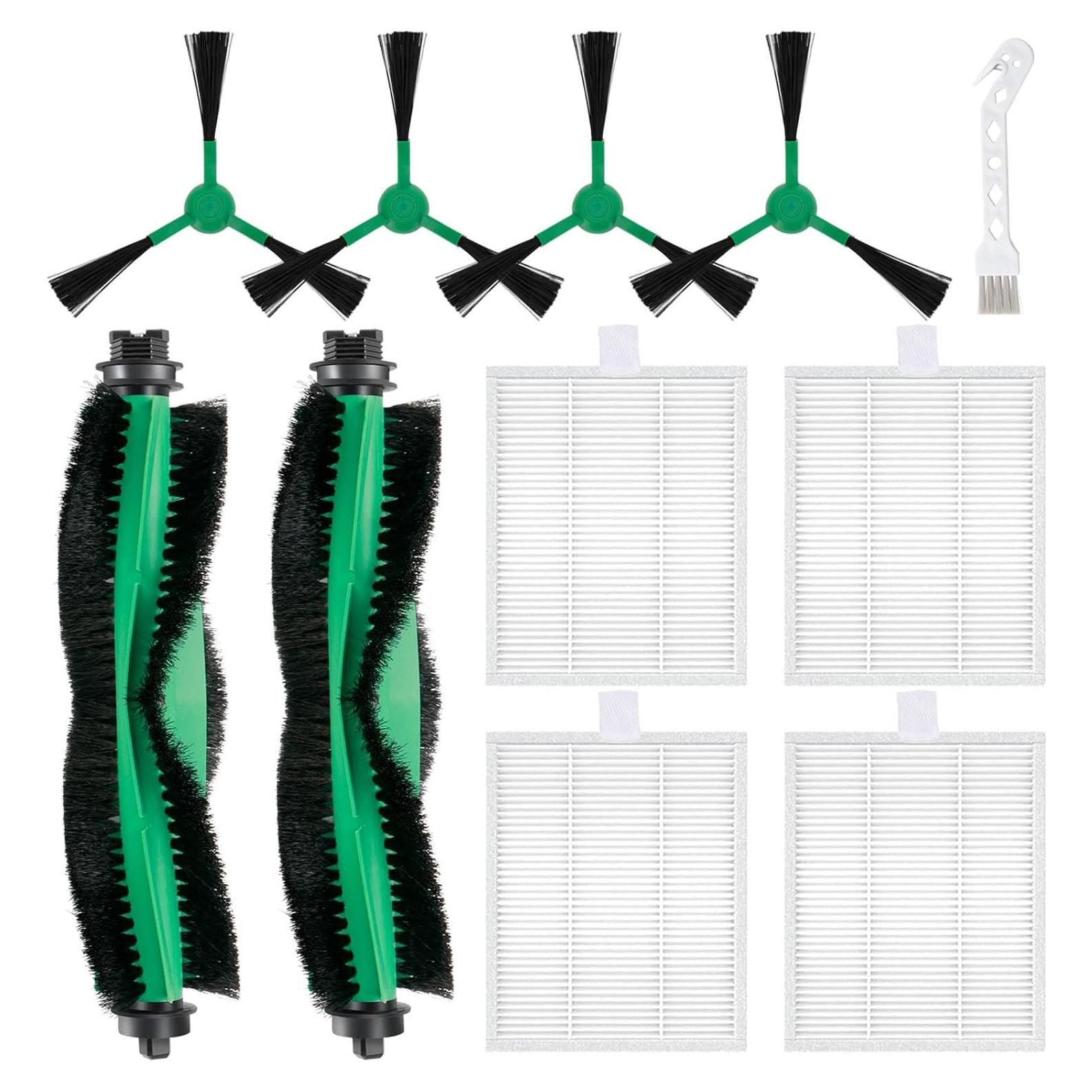 Accesorios de Repuesto iRobot Roomba 105 Vac - 2 Cepillos Rodantes, 4 Filtros Hepa, 4 Cepillos Laterales