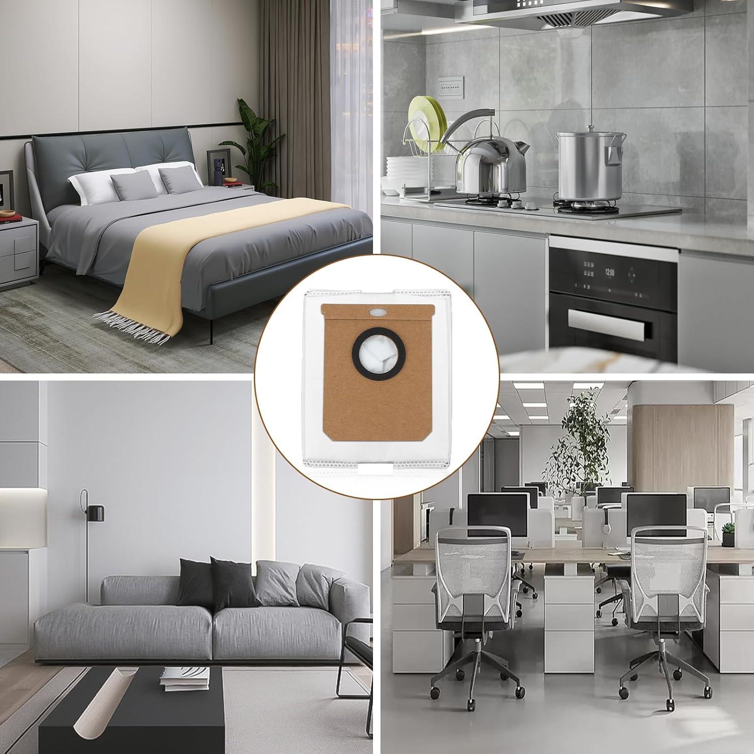 8 Bolsas de Polvo Leadbetter para Eufy L50 SES y L60 SES