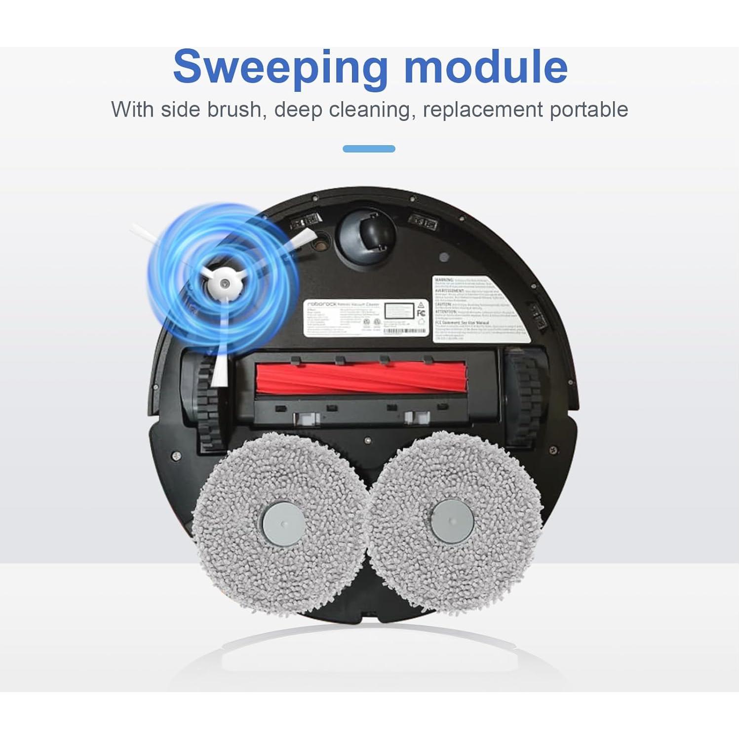 Kit de Accesorios para Roborock Qrevo MaxV Pro S - 2 Mopas, 4 Filtros HEPA, 2 Cepillos