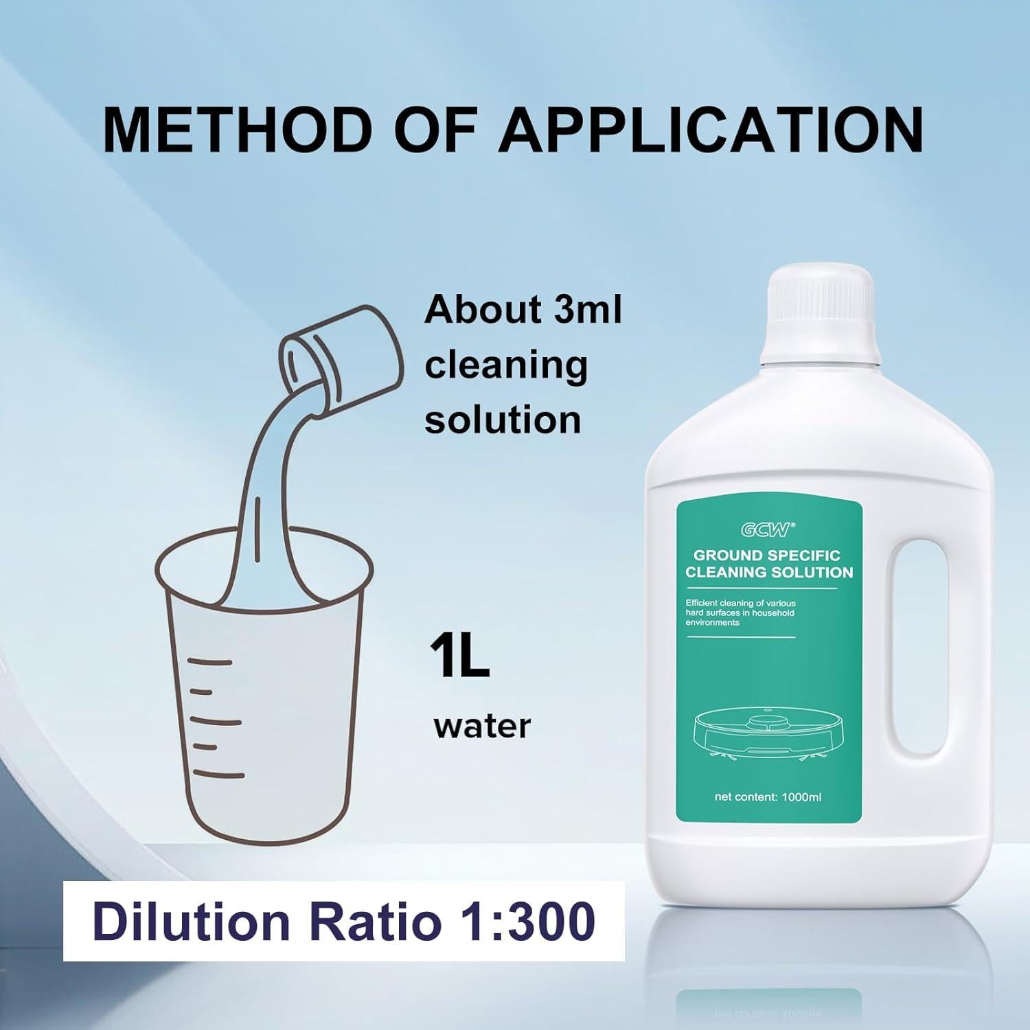 Limpiador de Pisos Aroma Original GCW 1000ml Compatible Dreame