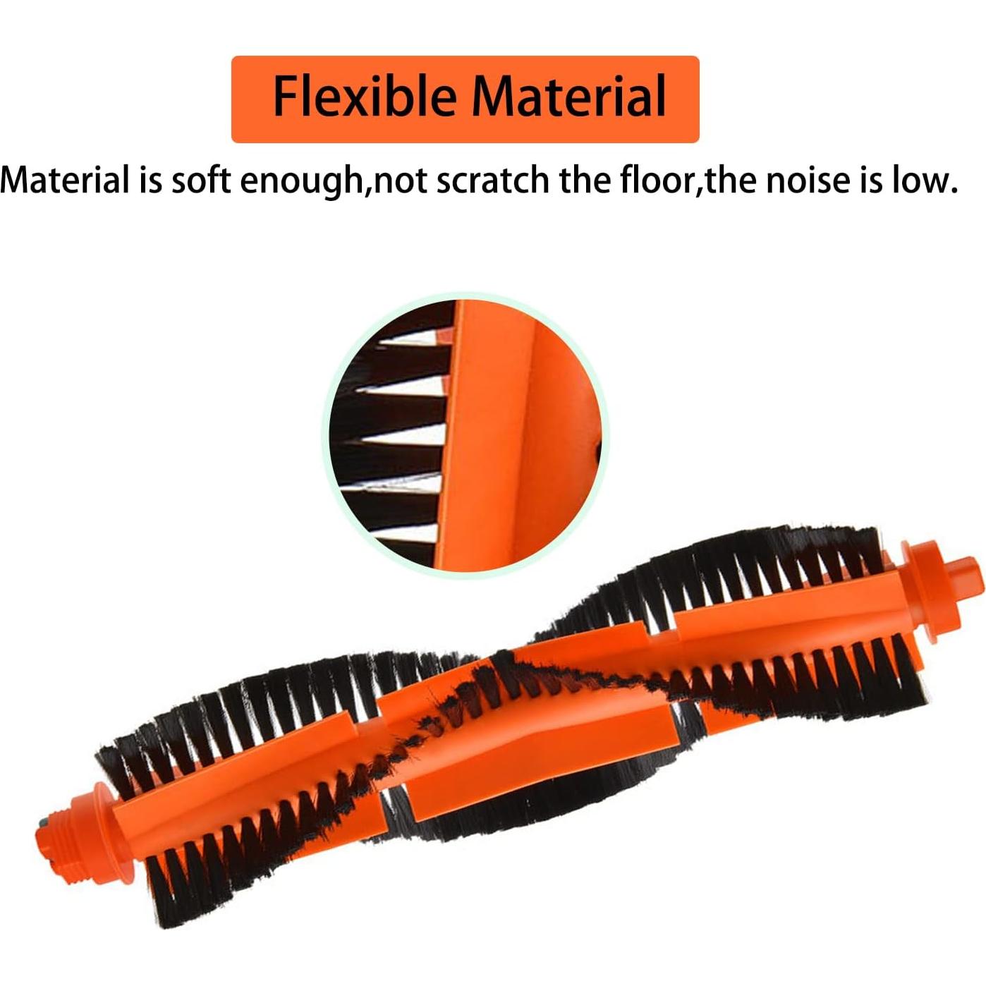 Repuestos Aspiradora Robot WYZE WVCR200S - 1 Rodillo, 4 Cepillos, 2 Filtros HEPA