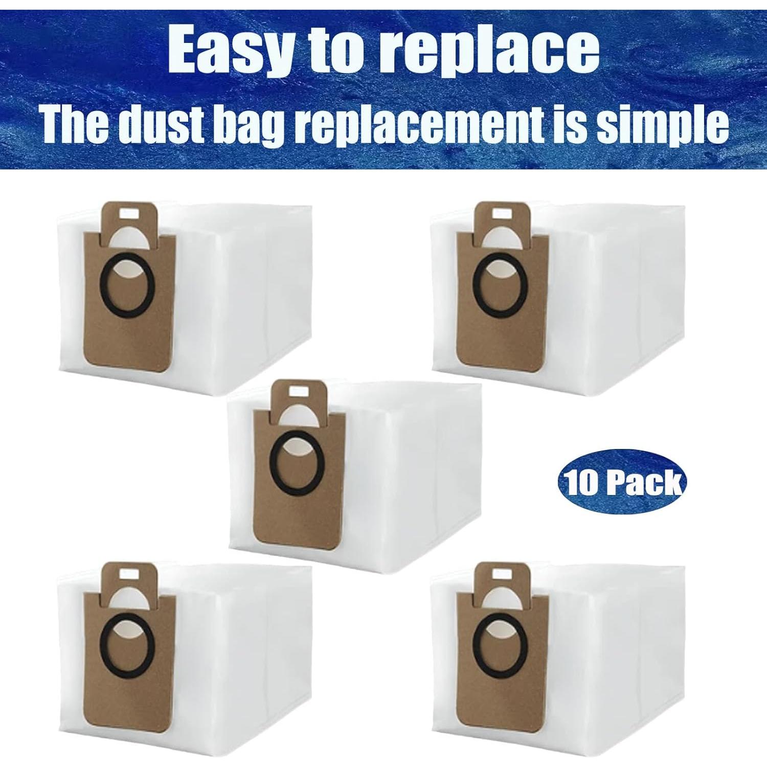 Bolsas de Polvo de Reemplazo FZCSZJFR para iHome Nova S1 Pro - 10 Unidades