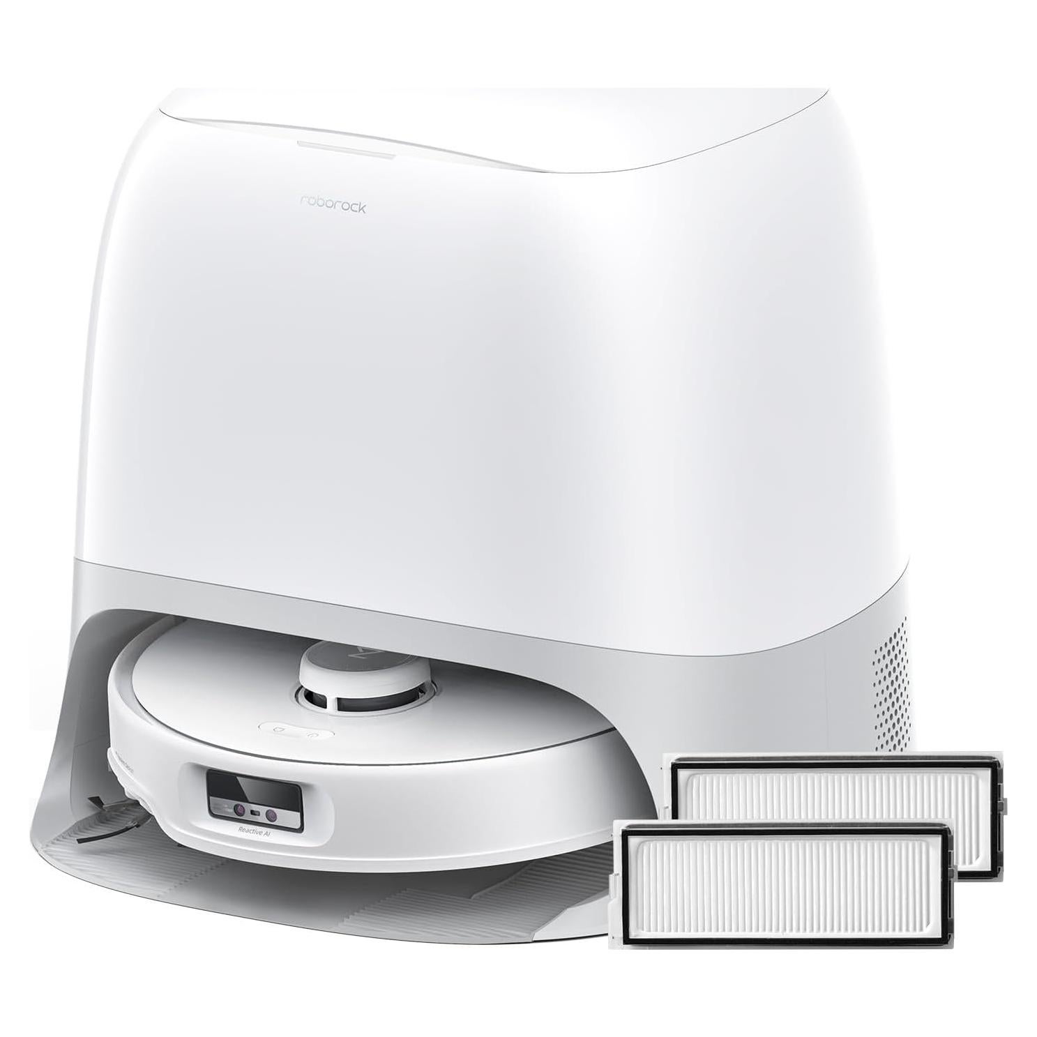 Aspiradora Robot Roborock Qrevo Curv con Filtro Lavable