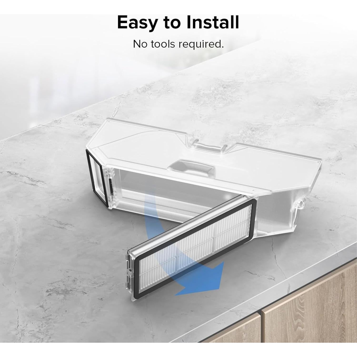 Aspiradora Robot Roborock Qrevo Curv con Filtro Lavable