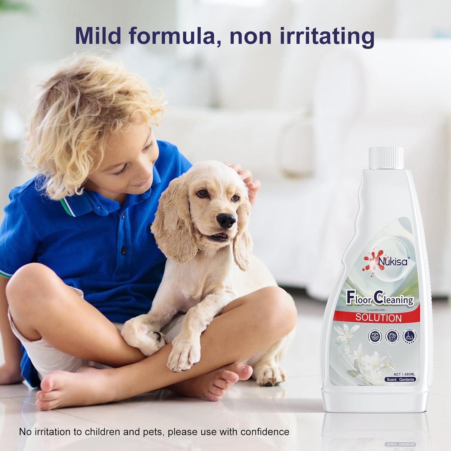 Solución de limpieza de pisos Nukisa 500 ml aroma gardenia