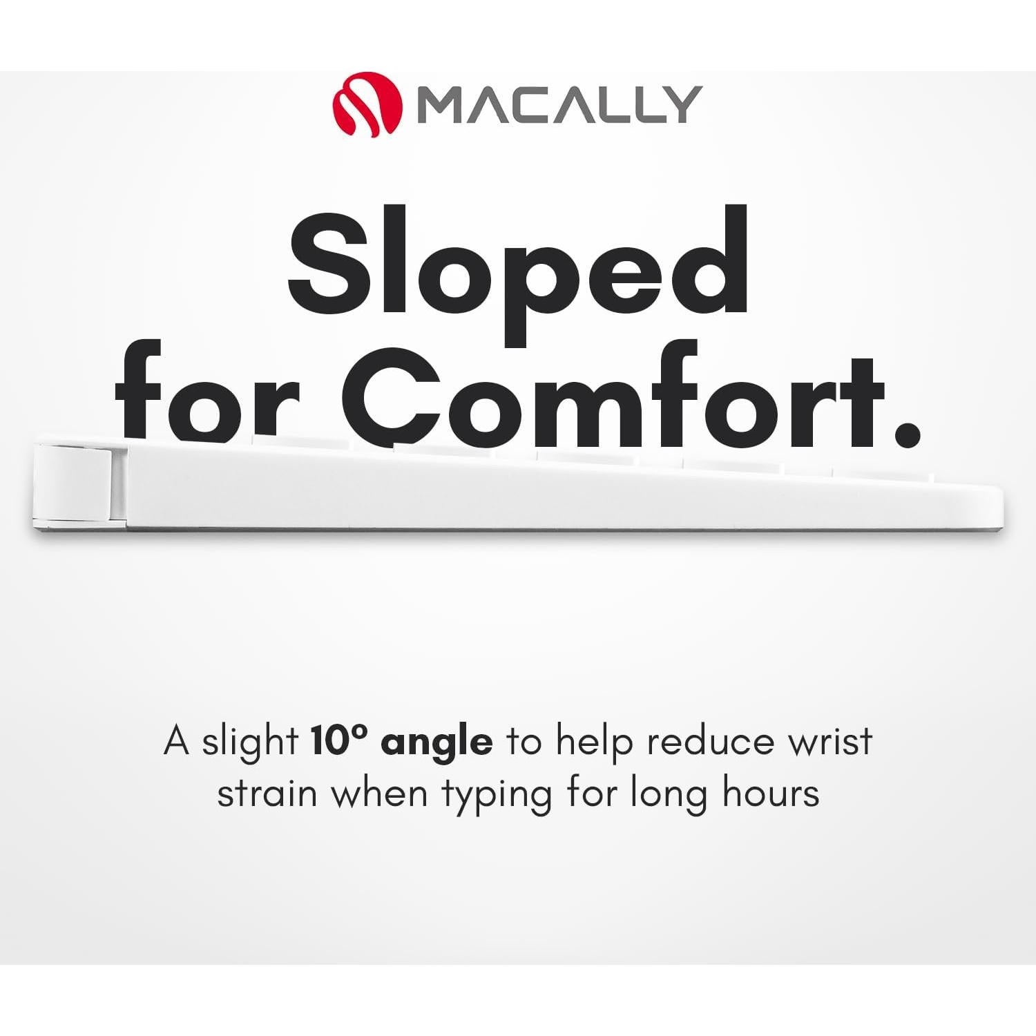 Teclado Numérico Bluetooth Macally 18 Teclas Inalámbrico