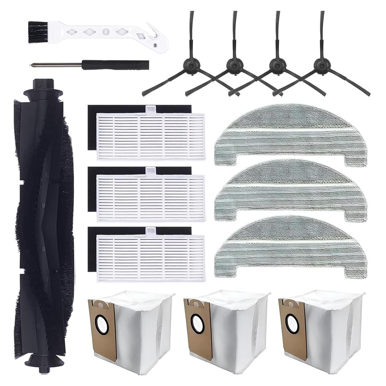 Kit de Accesorios HOMFILBIT iHRV6-BLK para Aspiradora Robot