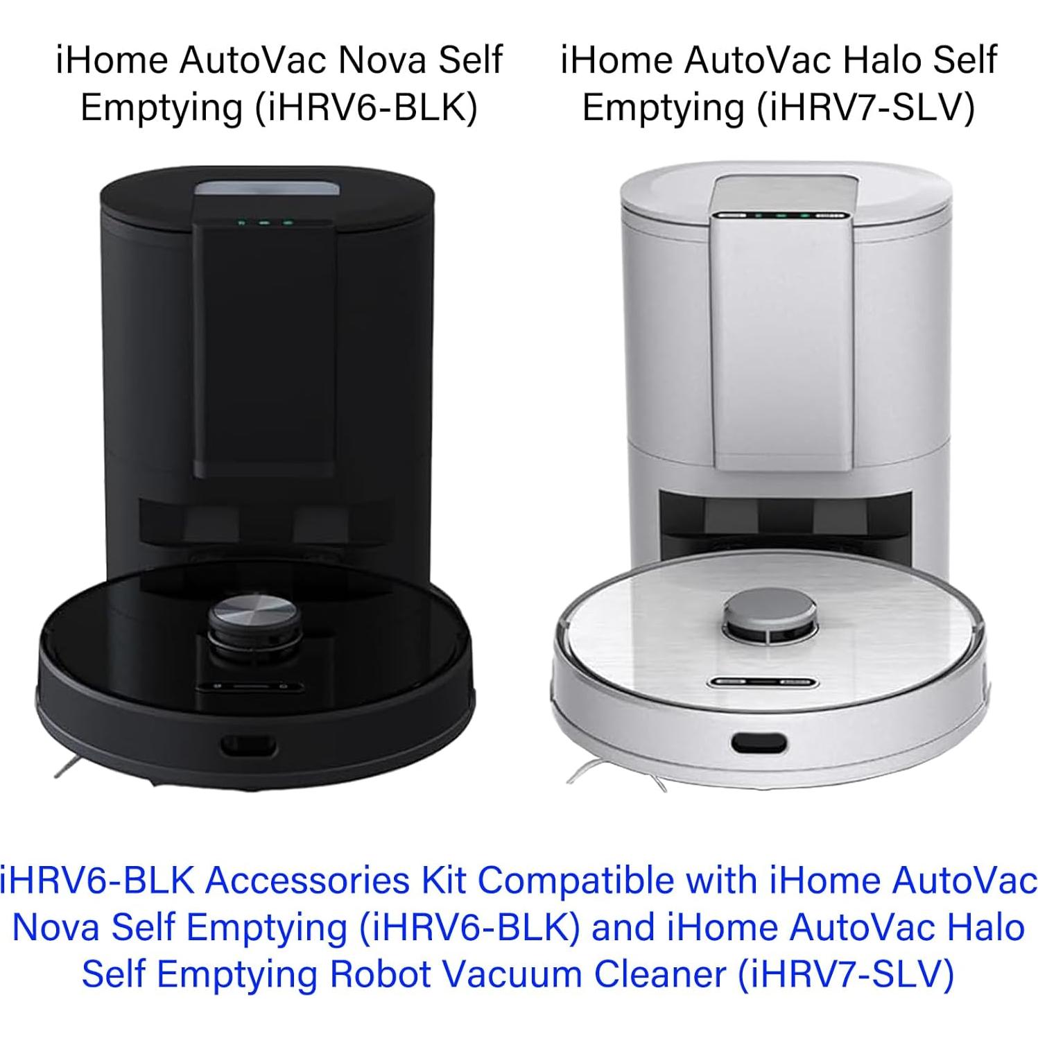 Kit de Accesorios HOMFILBIT iHRV6-BLK para Aspiradora Robot