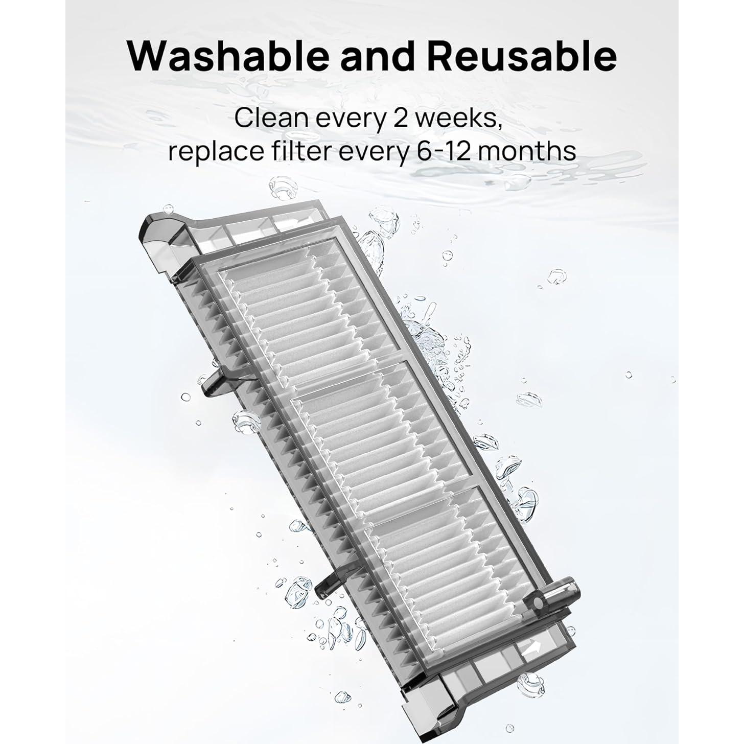 Filtro HEPA Lavable 3i para Aspiradora Robot S10 Ultra