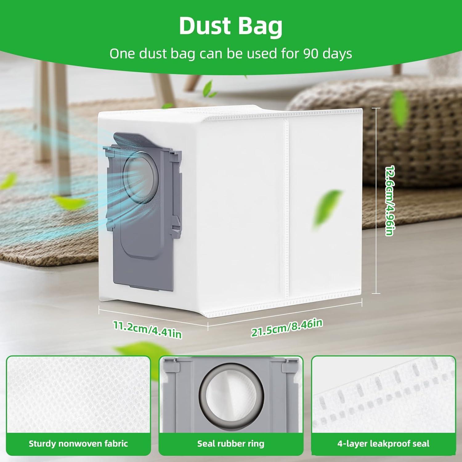 20 Accesorios Reemplazo Aourxiv para Robot Aspirador Saros 10R