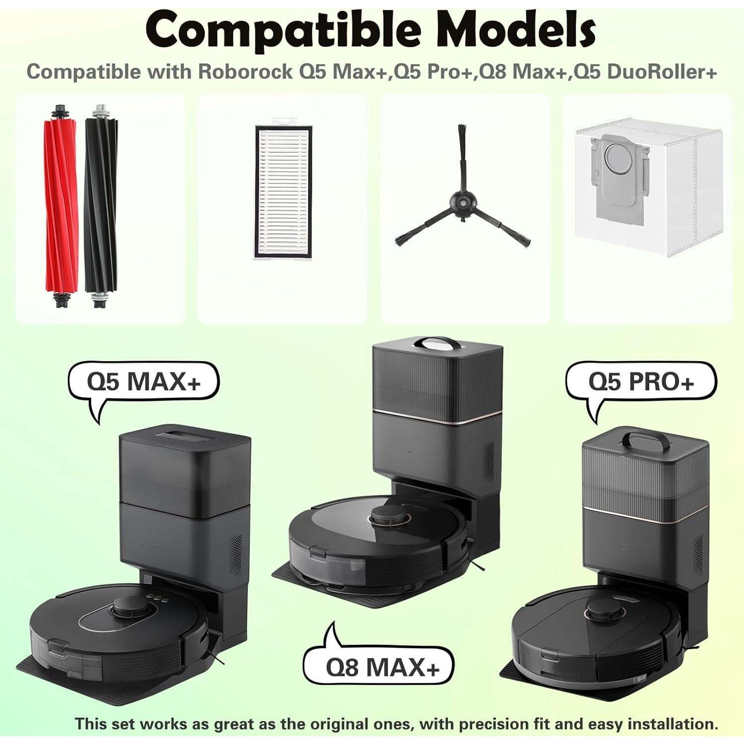 Kit de Accesorios VIEWALL para Aspiradoras Robot Q5 Max+