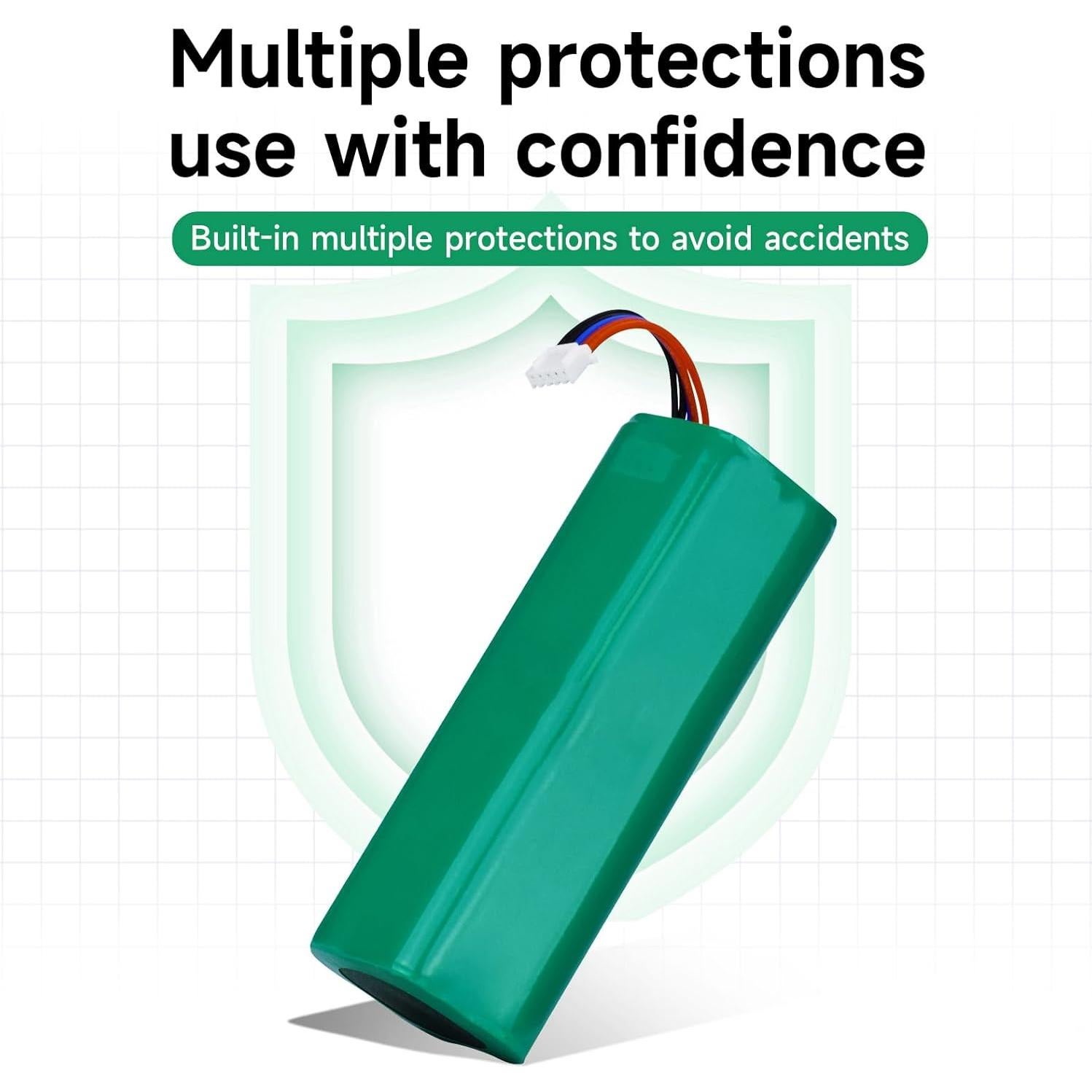 Batería de Reemplazo 6500 mAh Ecovacs Deebot T8 T9 T10