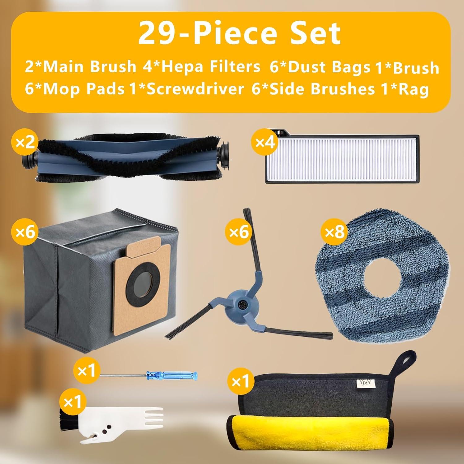 Kit de Accesorios Eufy X10 Pro - 29 Piezas Repuesto