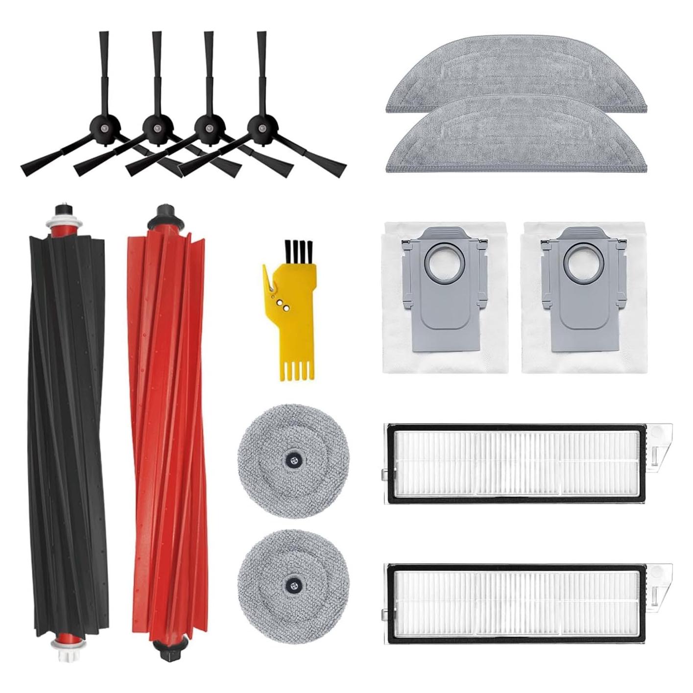 Kit de Accesorios para Aspiradora Robot Aoteng S8 MaxV Ultra