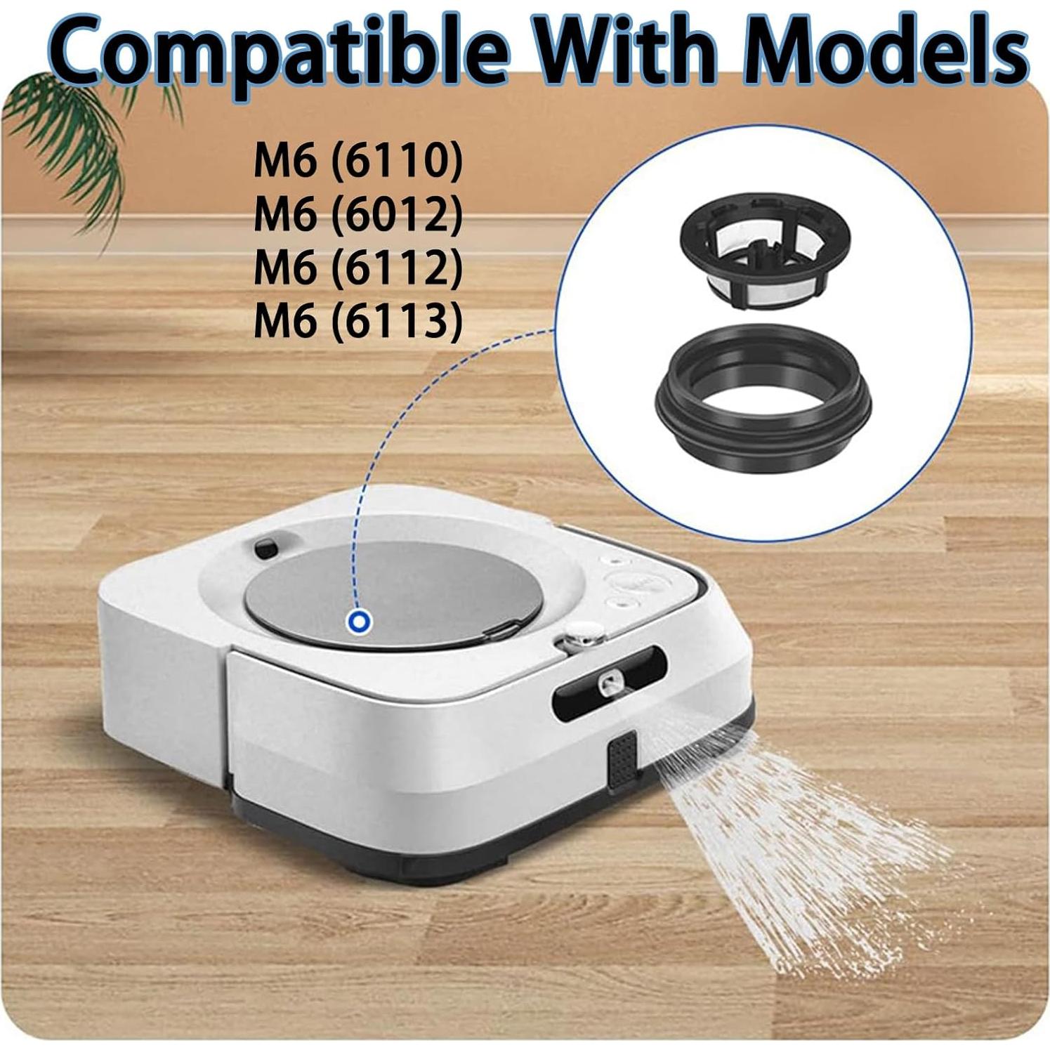 Filtro de tanque de agua Odashen para iRobot Braava Jet m6