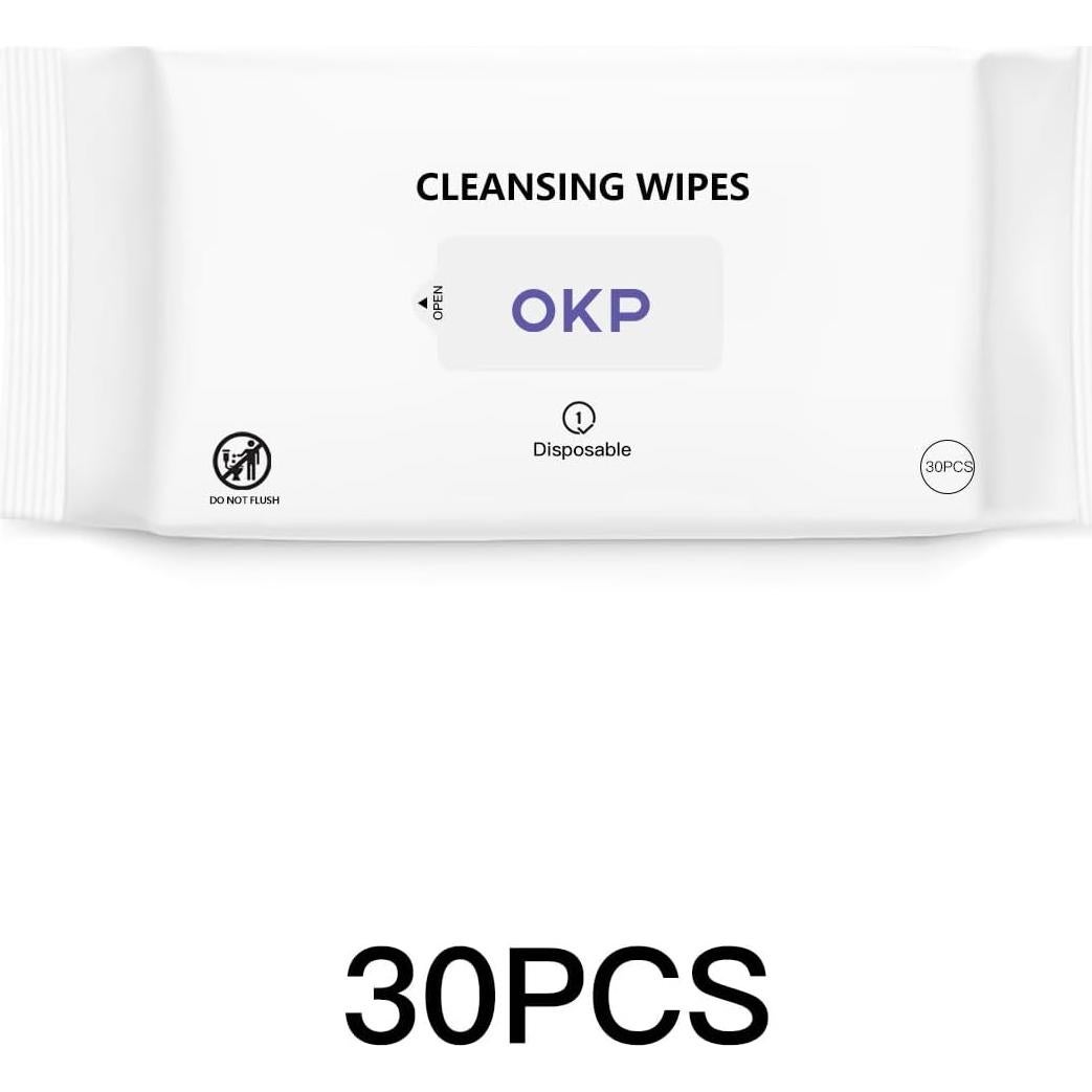 Cleansing Wipes for Lefant M310 M320 Robot Vacuum Cleaner Mopping Cloth for OKP K5P L7 Robotic Vacuums Cleansing Wipes 30 Pieces of Cleaning Wipes for Lefant Robot Vacuum Cleaner