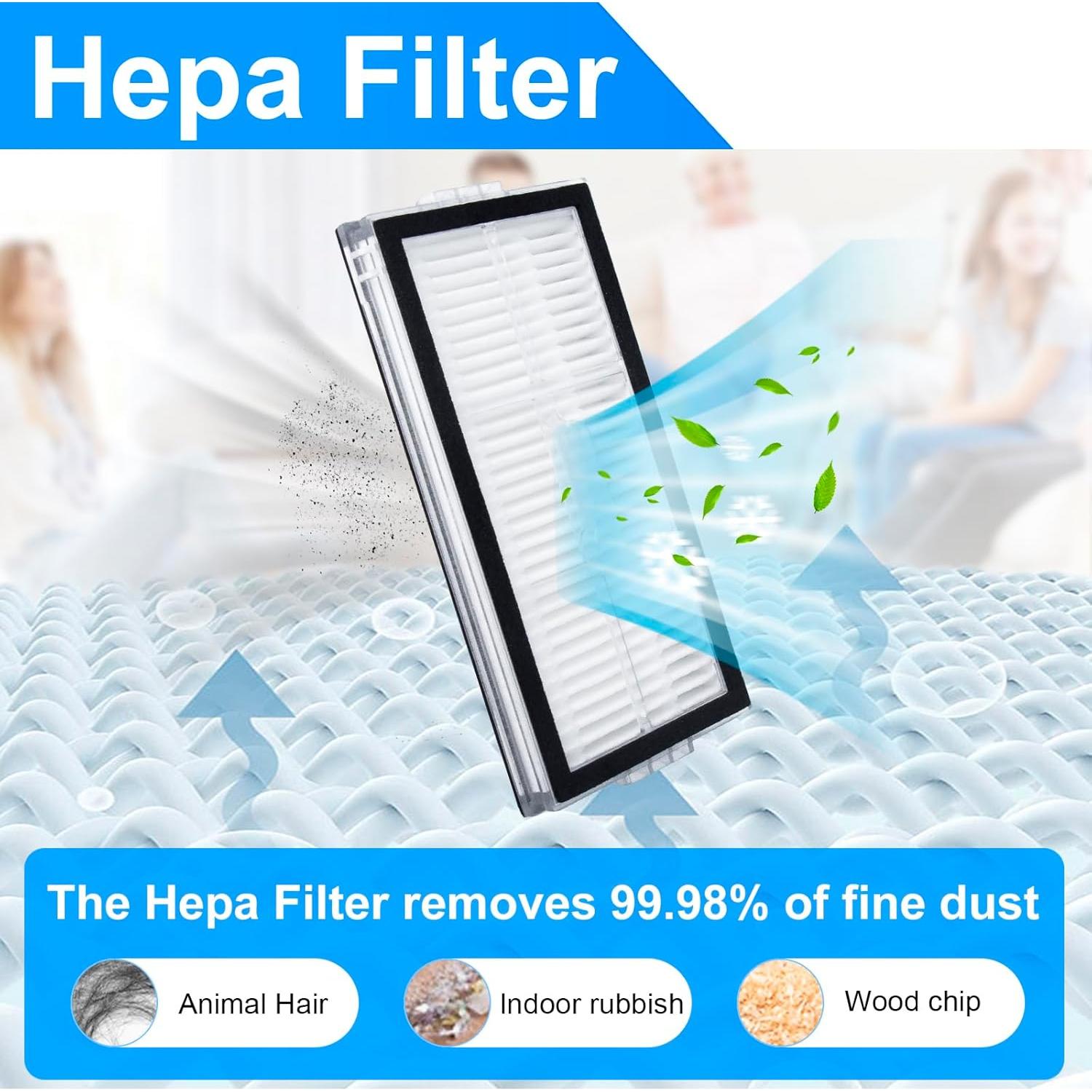 Kit de Accesorios para Aspiradora Robot Roborock Saros 10R