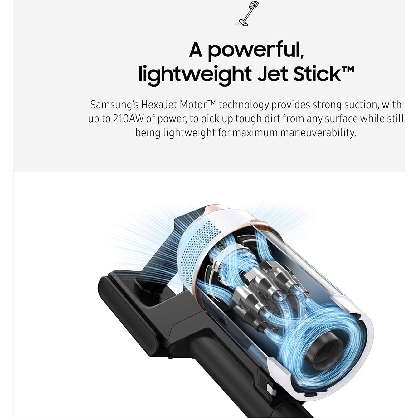 Aspiradora Inalámbrica Samsung Bespoke Jet 210AW Azul Medianoche