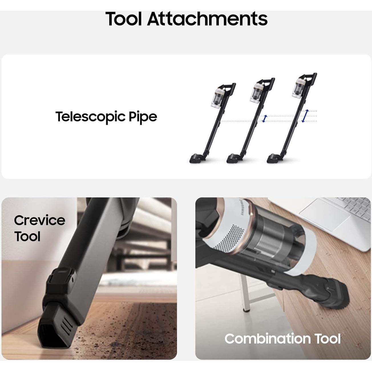 Aspiradora Inalámbrica Samsung Bespoke Jet 210AW Azul Medianoche