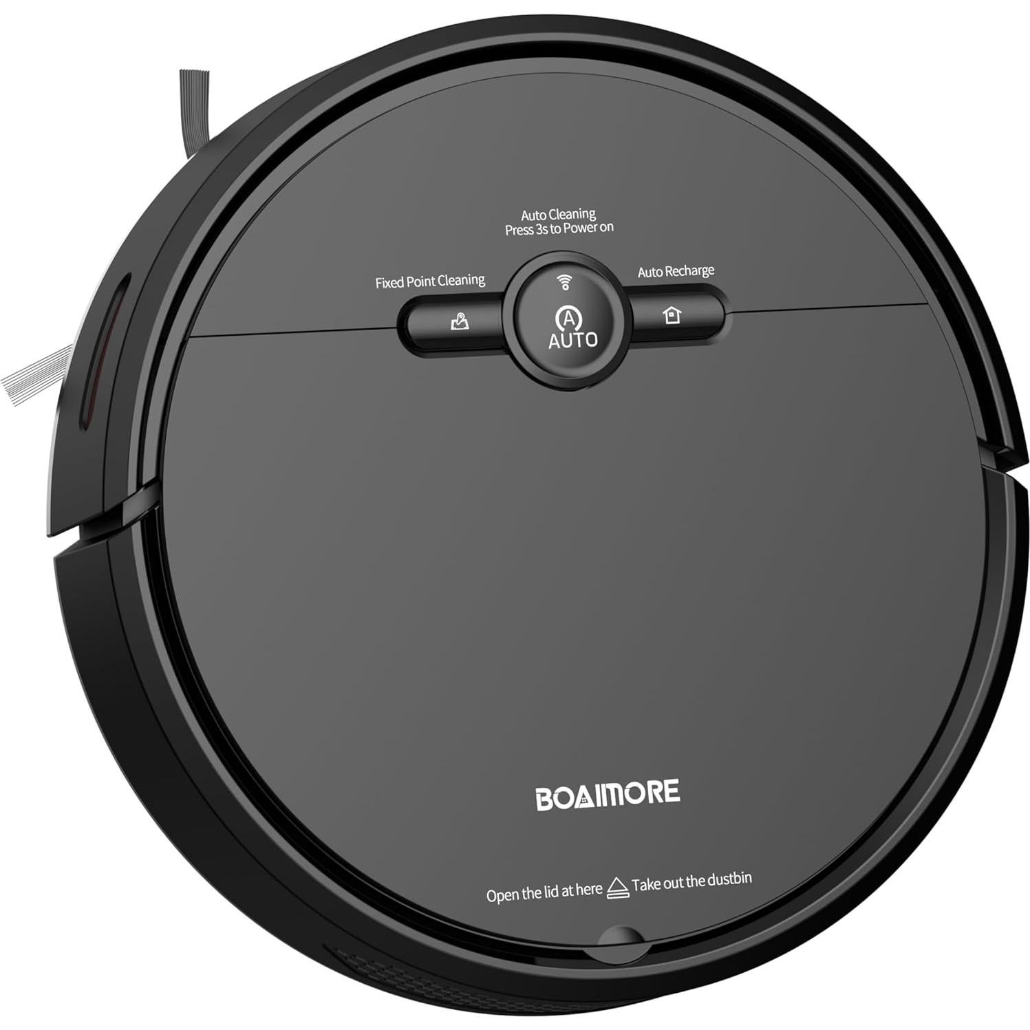 Aspiradora Robot BOAIMORE D2, 120 Min, Control Wi-Fi y Alexa