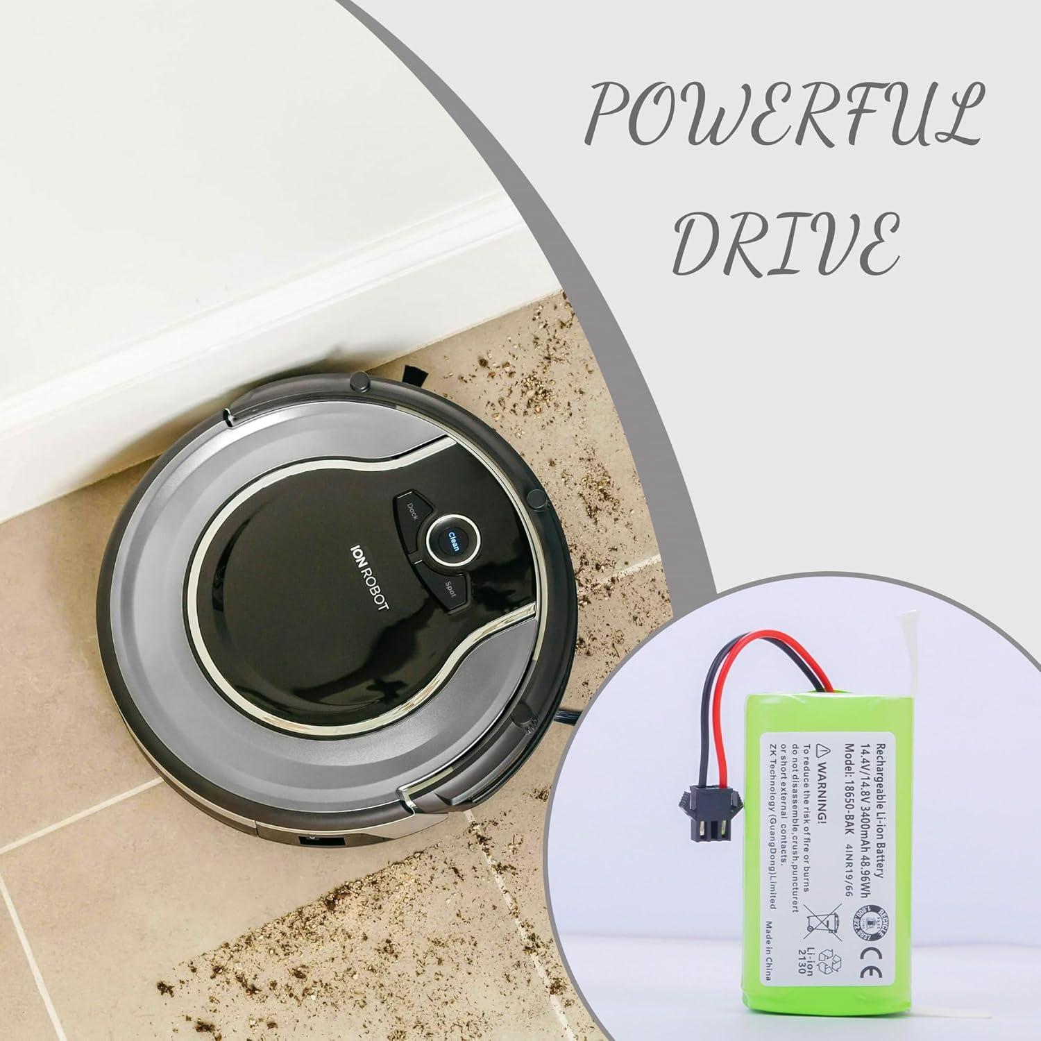 Batería 3400mAh 14.4V para aspiradora robot Lefant M210