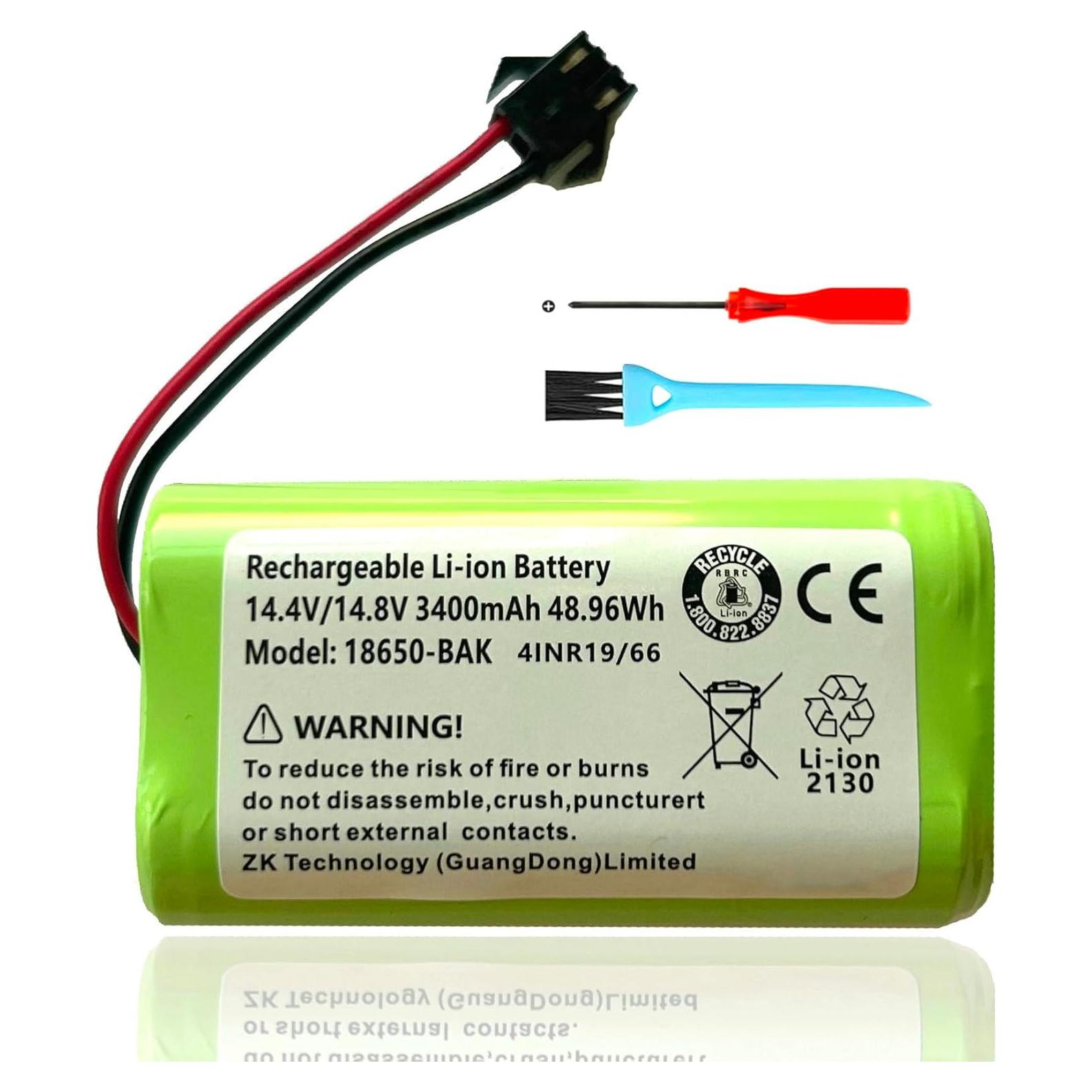 Batería de Reemplazo para Aspiradora Robot Ecovacs CEN550