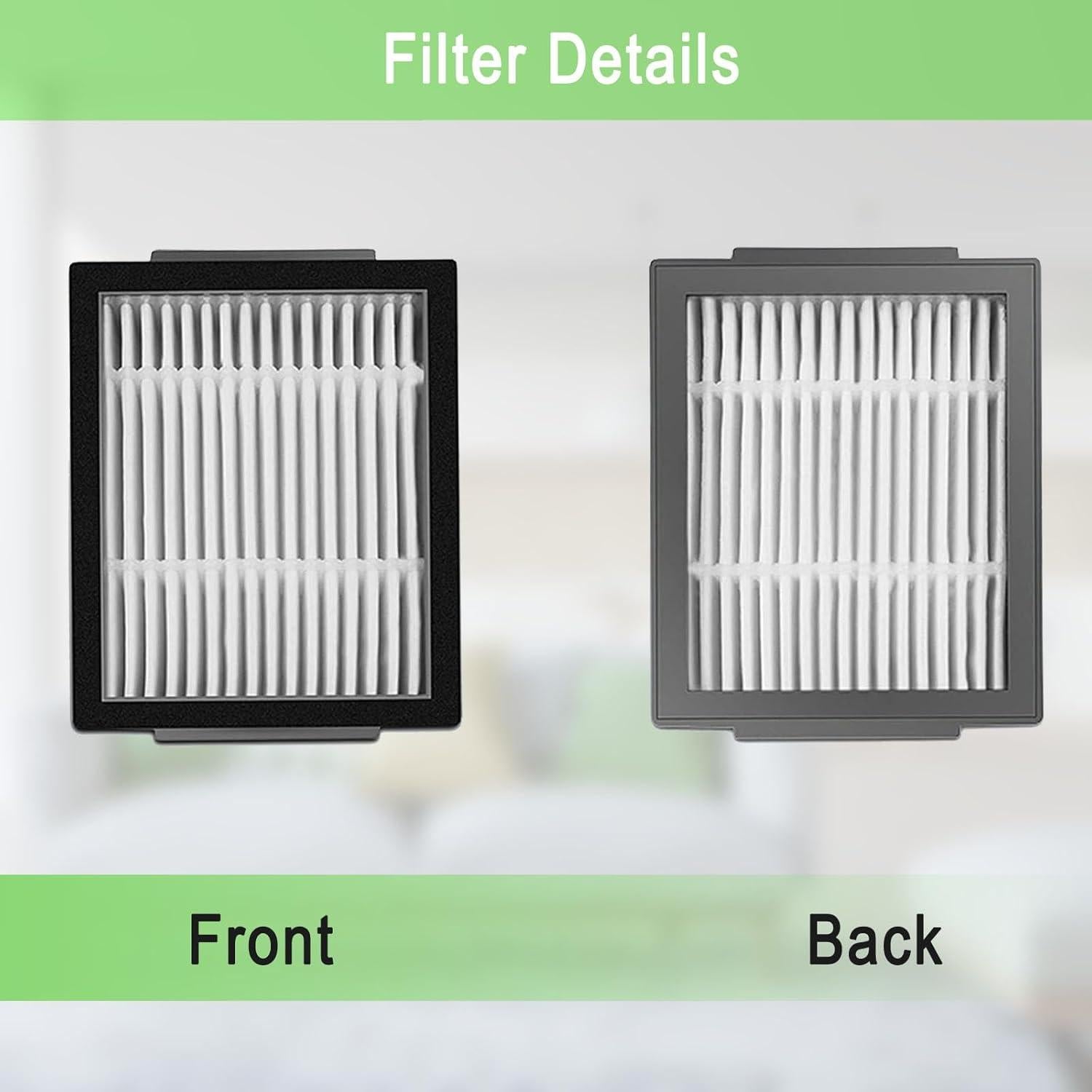 Repuestos iRobot Roomba MalhSlix: 2 Cepillos + 8 Filtros