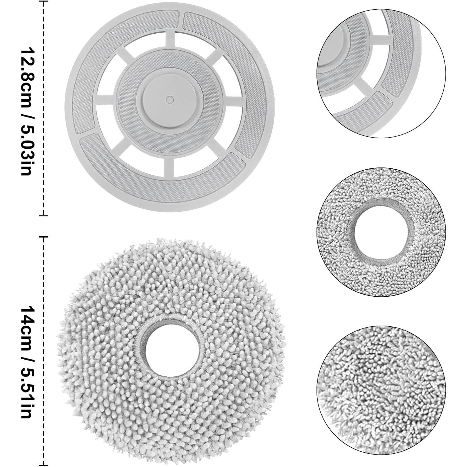 Paños de Reemplazo para Aspiradora Robot Roborock Qrevo - 2 Unidades