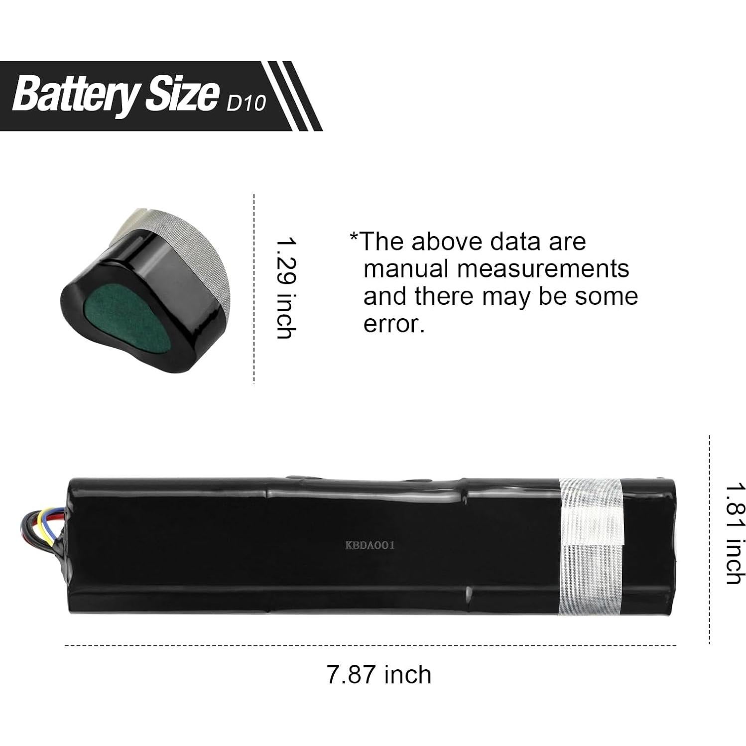 Batería Li-ion 6500mAh ZTHY para Neato D8 D9 D10 14.4V