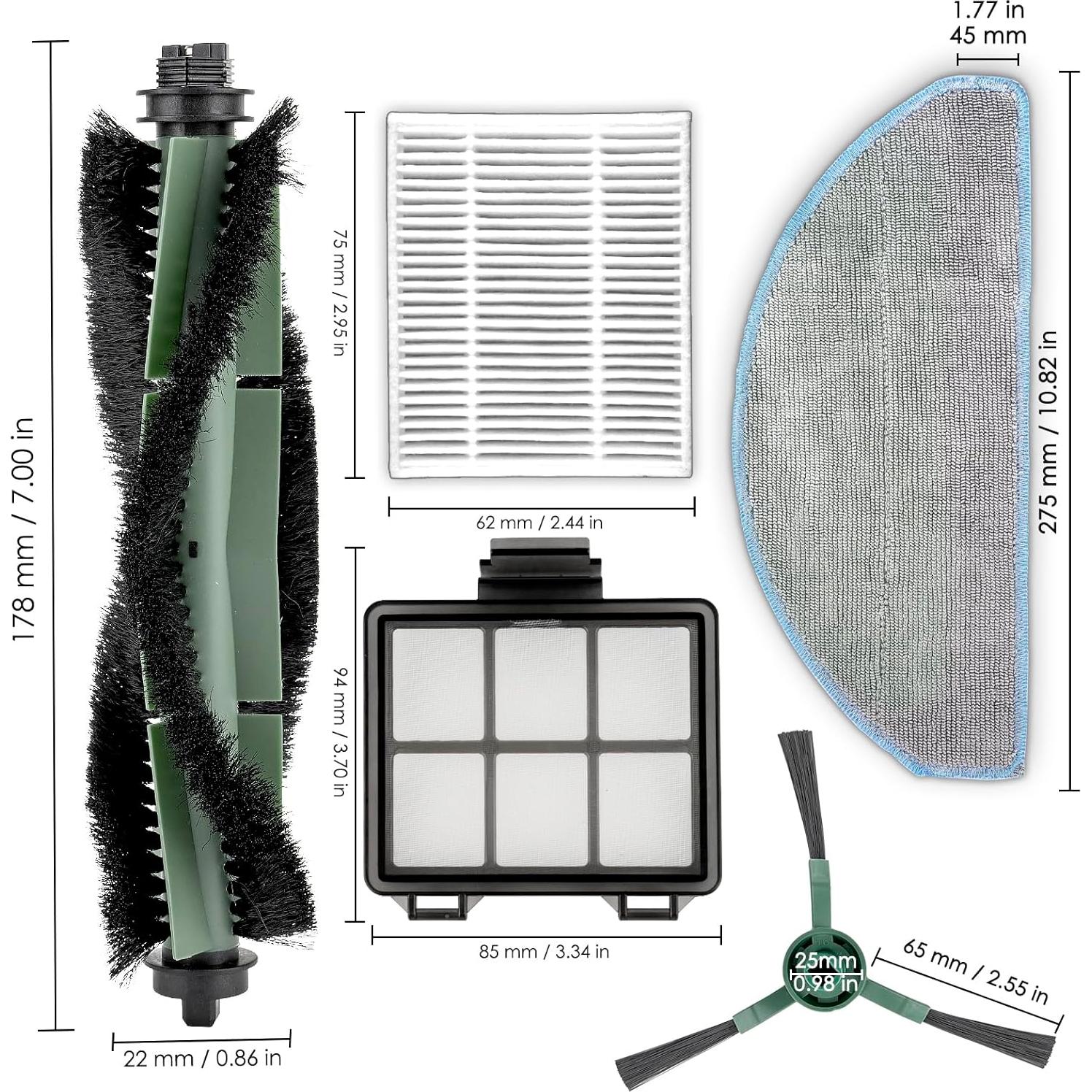 Kit de Accesorios 11 Piezas para iRobot Roomba Y0140
