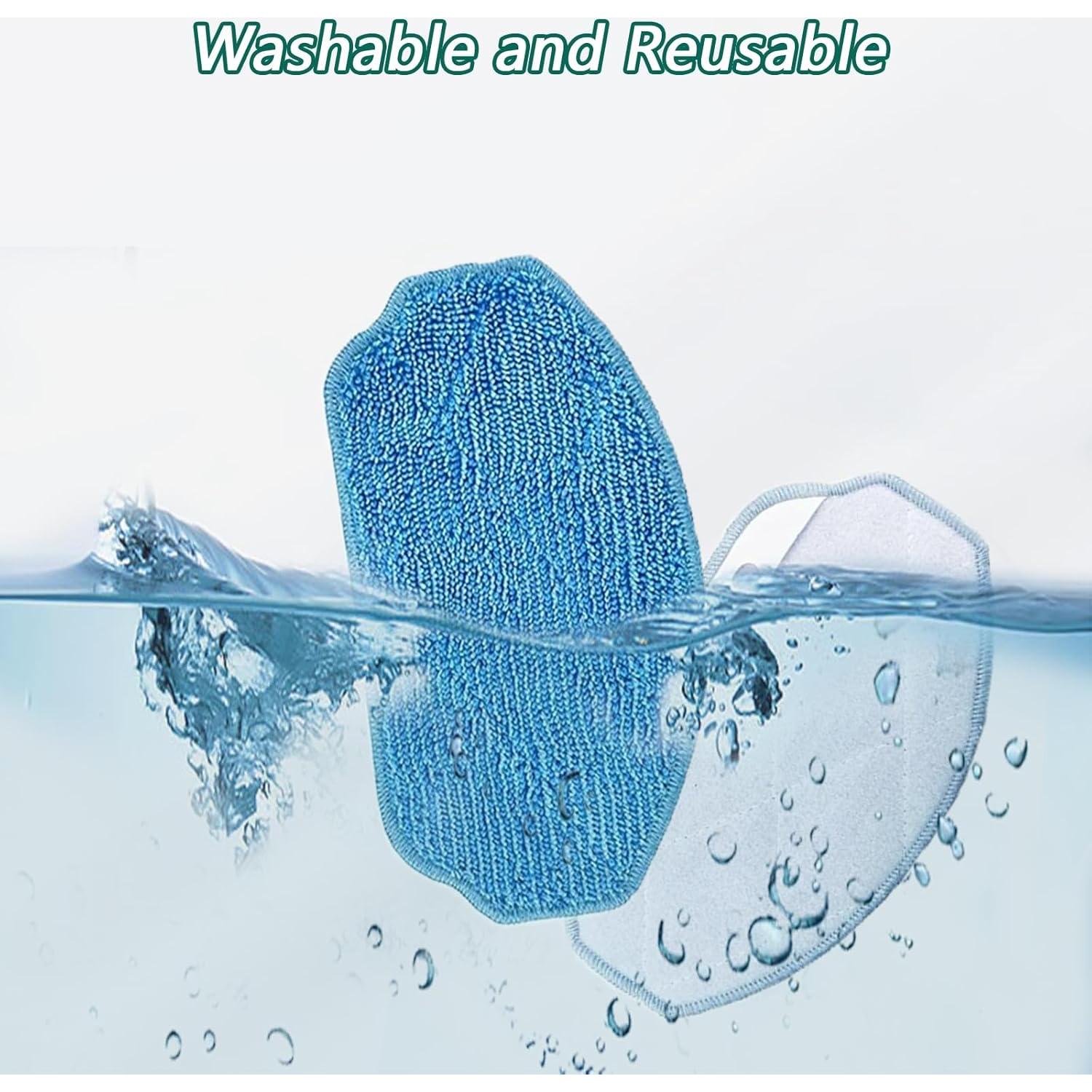 Almohadillas de Trapeador Reutilizables Frexusuent para Aspiradora Robot