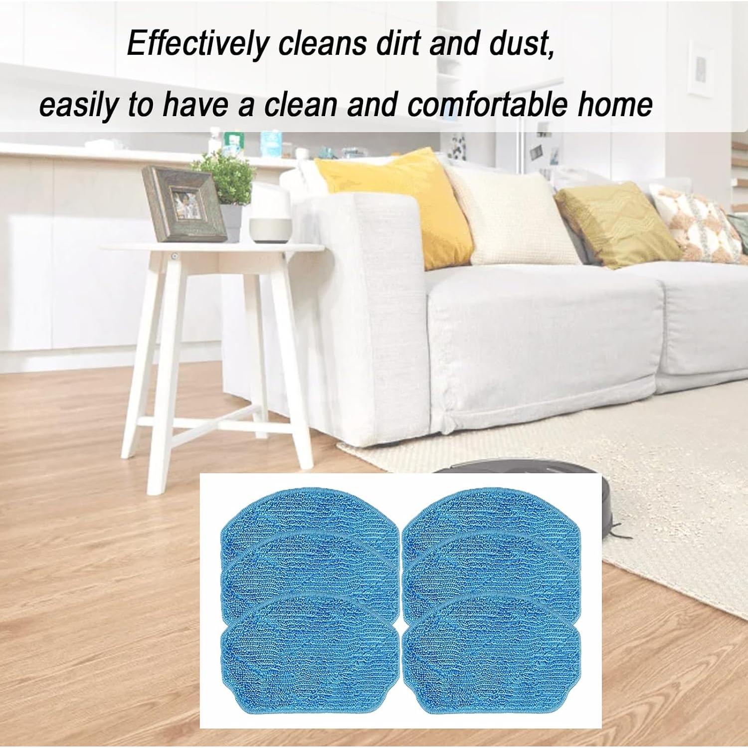 Almohadillas de Trapeador Reutilizables Frexusuent para Aspiradora Robot