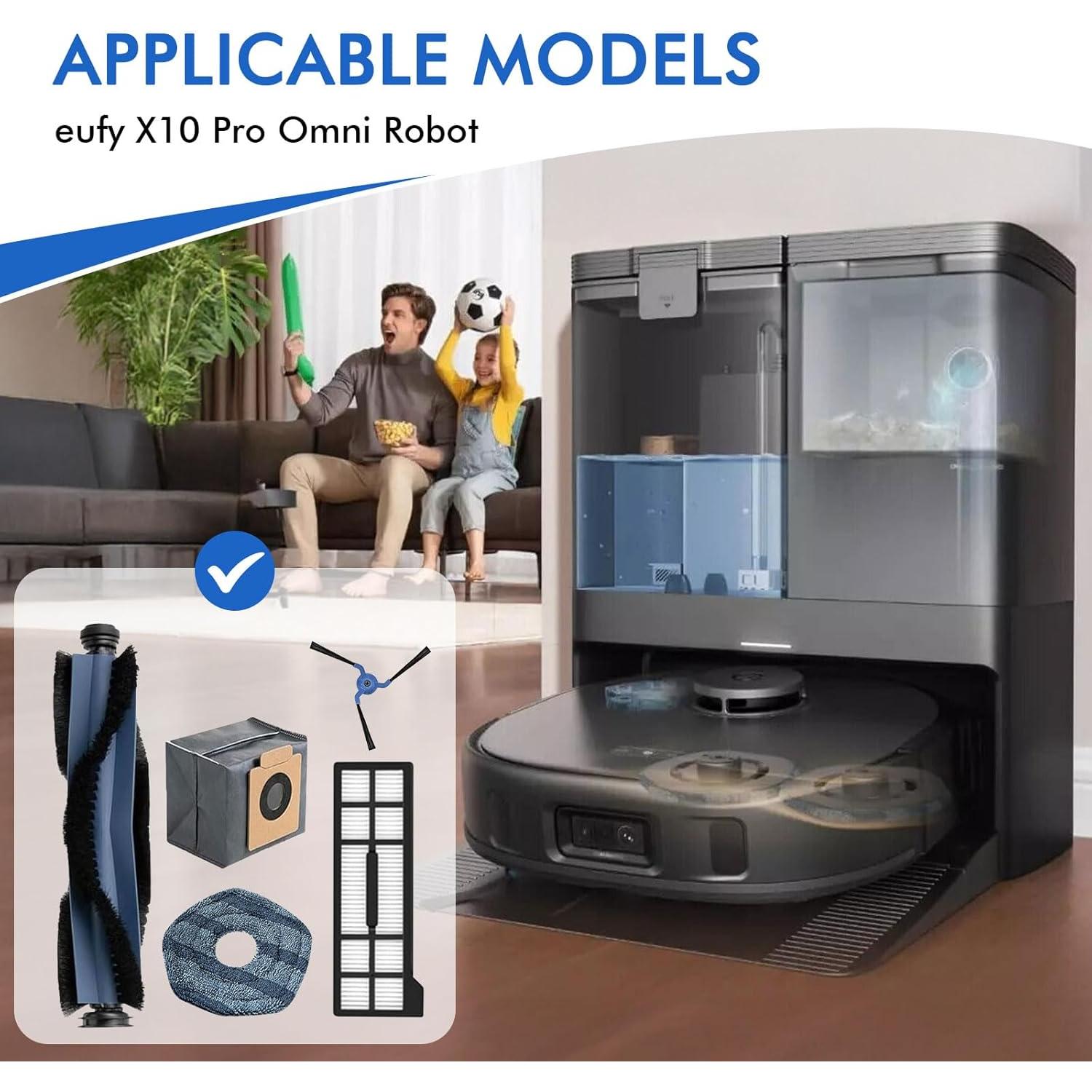 Accesorios Reemplazo Chrostion para eufy X10 Pro Omni 23 Pcs