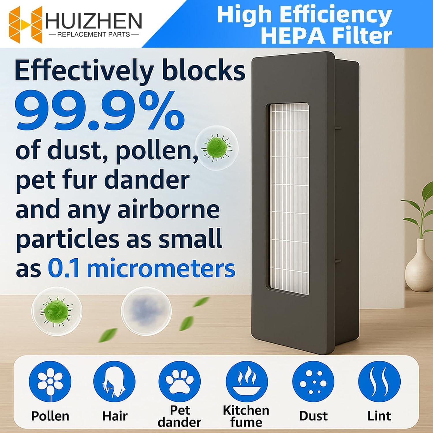 Kit de Accesorios HUIZHEN para Yeedi Vac 2 Pro y Max - 15 Piezas