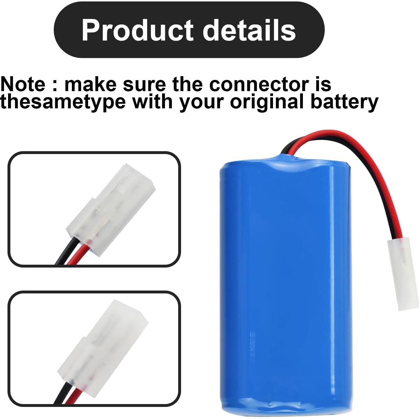 Batería de Aspiradora Robot 14.4V 2600mAh Compatible Xiaomi
