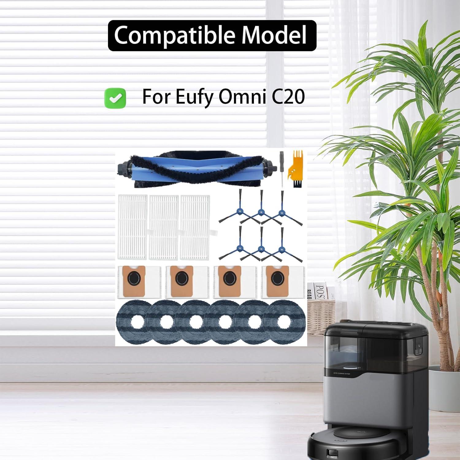 Kit de Repuestos para Aspiradora Robot Eufy Omni C20 - 22 Piezas