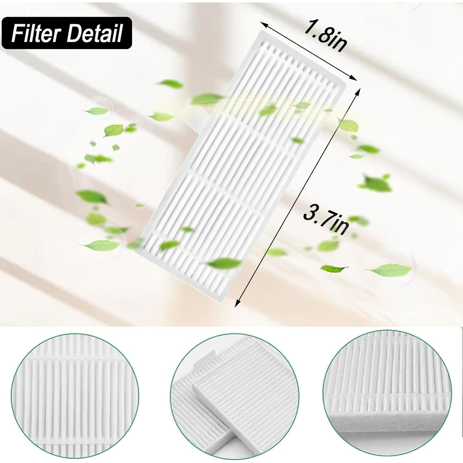 Kit de Repuestos para Aspiradora Robot Eufy Omni C20 - 22 Piezas