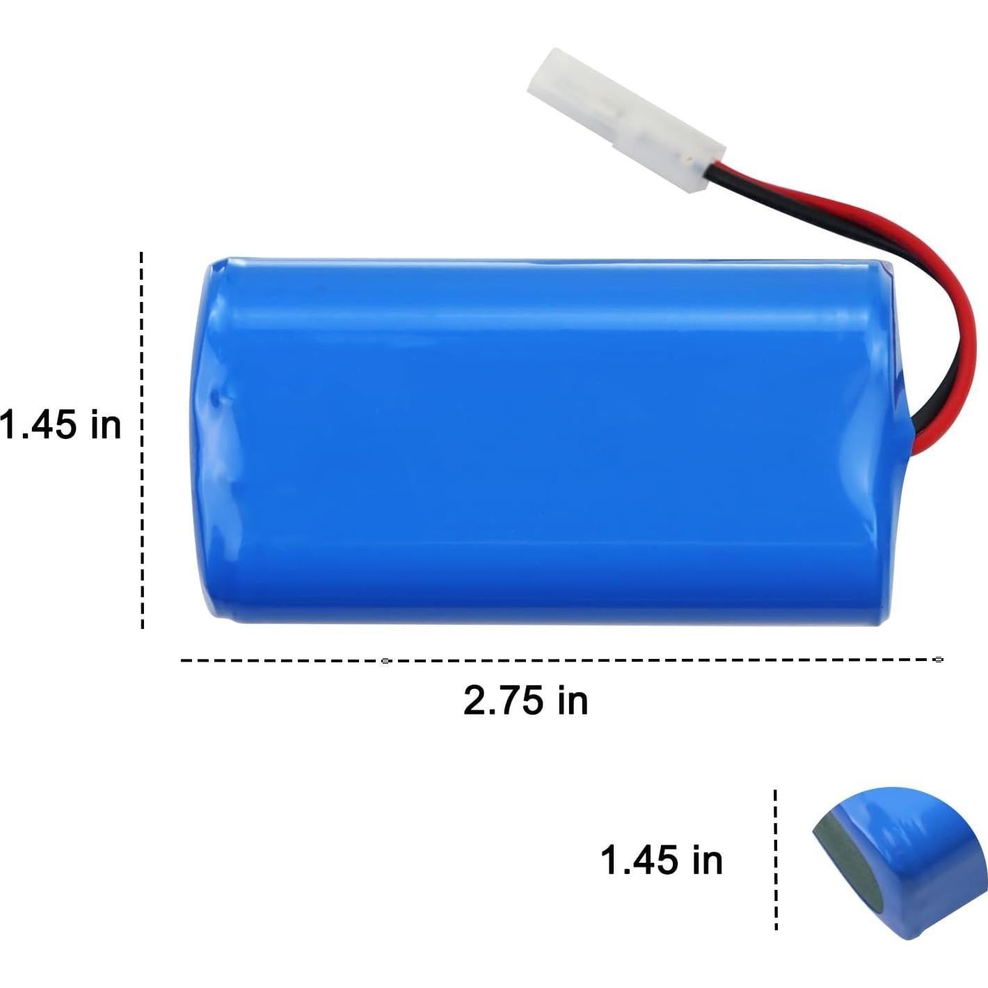 Batería de Reemplazo 2600mAh 14.4V para Aspiradora Kealive I6
