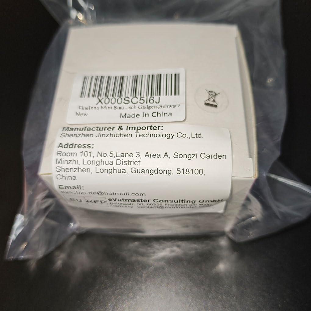 FineInno Desk Vacuum Cleaner Mini, Portable Desktop Vacuum, Mini Crumb Dust Desk Vacuum Cordless Sweeper for Home, Office,Cars,Pet Hairs,No Battery Included