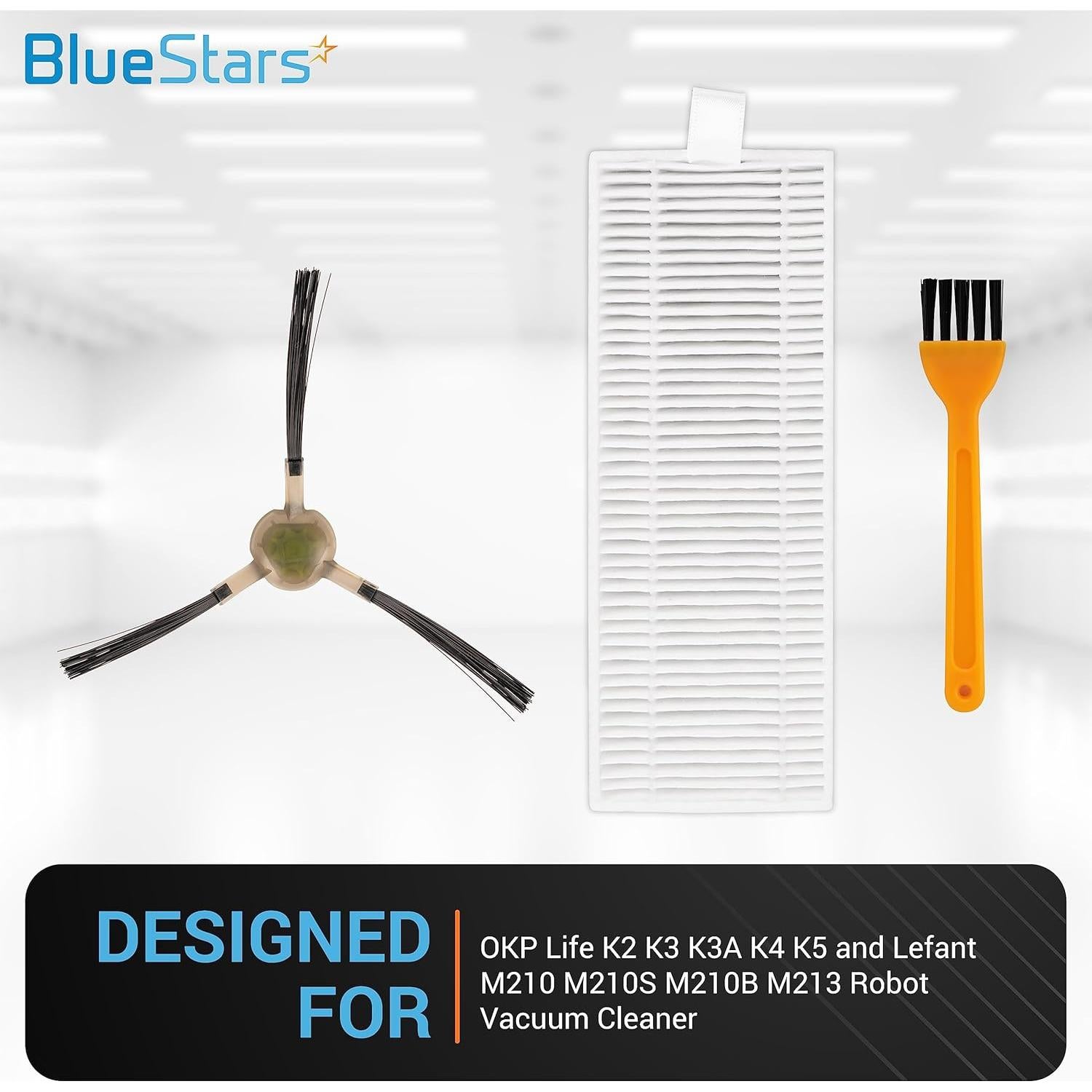 Kit de Accesorios BlueStars para Aspiradora Robot OKP Life y Lefant