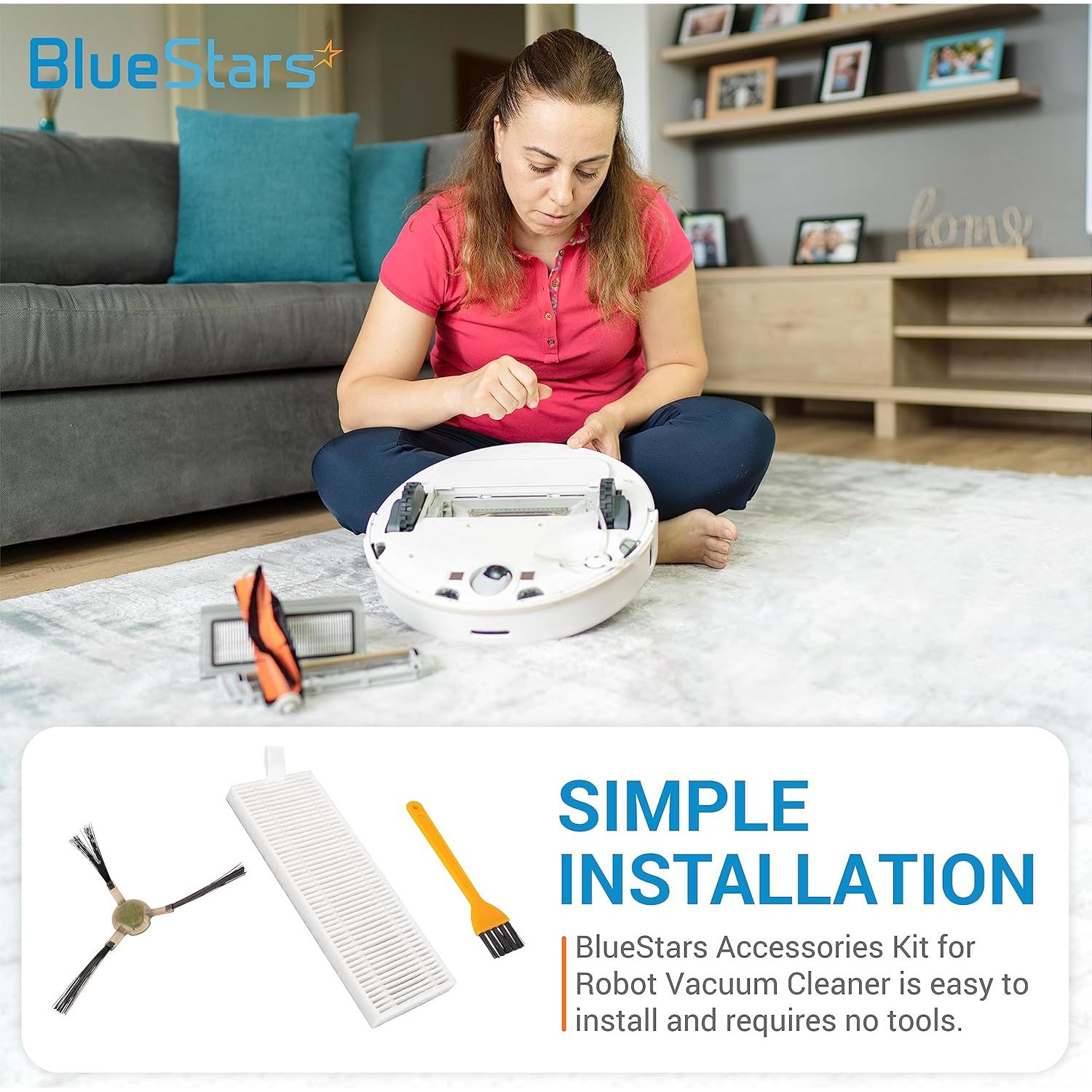 Kit de Accesorios BlueStars para Aspiradora Robot OKP Life y Lefant